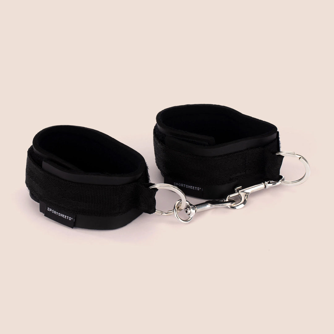 Sportsheets Neoprene Sports Cuffs - Adjustable Hook & Loop Closure for Secure Restraint | Perfect for Couples Play, BDSM, and Fitness Training