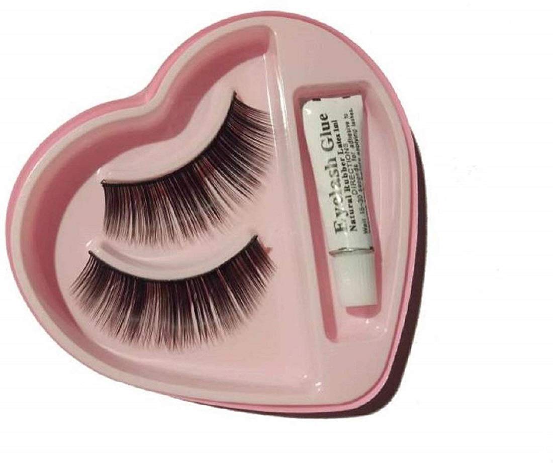 VELORA Professional Textured Rose Gold Eyeshadow Palette Set - 3-in-1 Eyebrow Pencil, Eyeliner & Mascara with 7pc Makeup Brushes & False Eyelashes with Glue | Perfect for Bridal, Party & Professional Makeup Looks