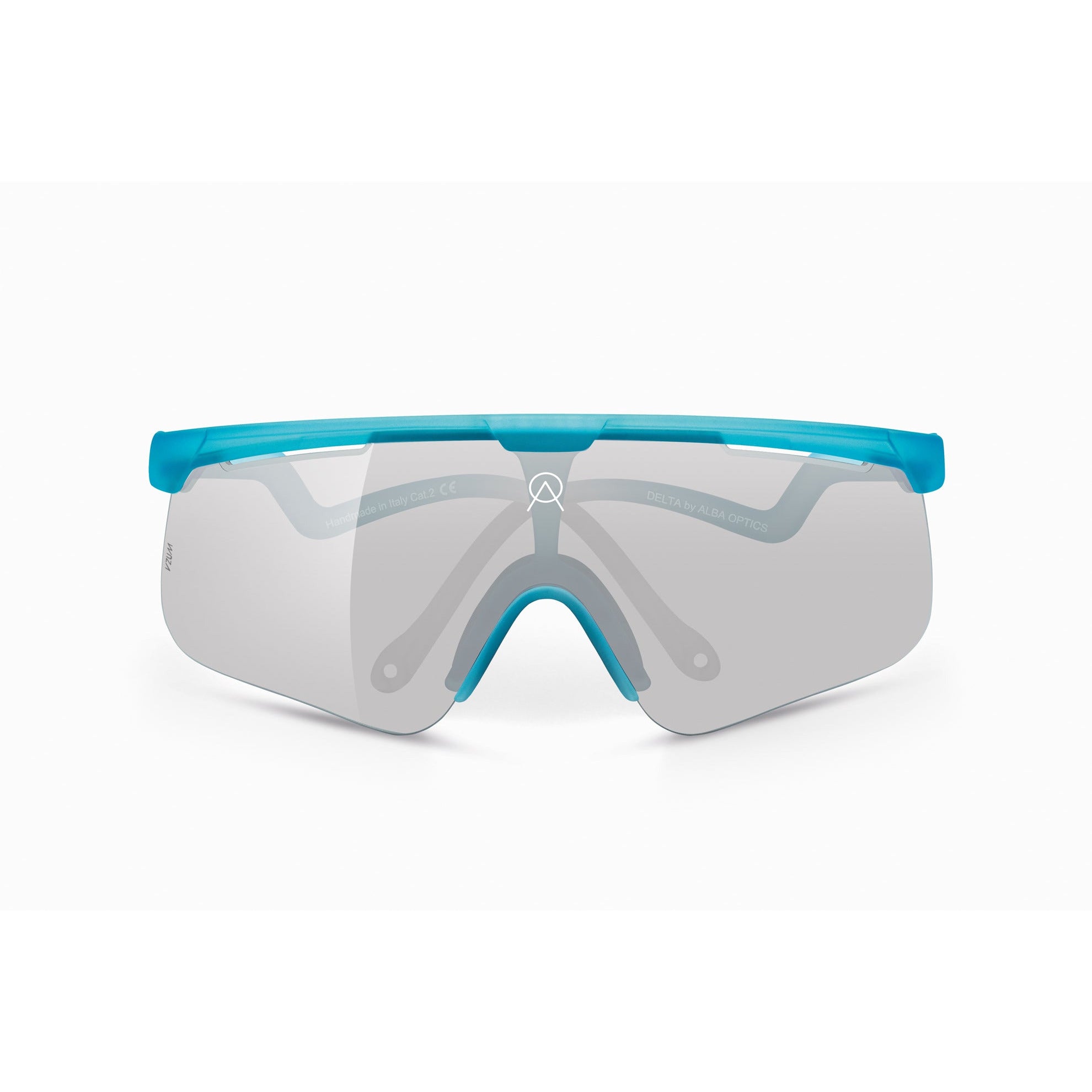 Delta by Alba Optics CIANO Silver Blue Lightweight Sunglasses for Men & Women - Perfect for Driving, Running, and Outdoor Sports