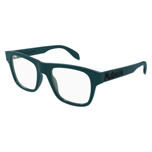 Alexander McQueen AM0389O Designer Eyeglasses for Men & Women - Stylish & Lightweight Frame for Everyday Wear & Fashion Accessories