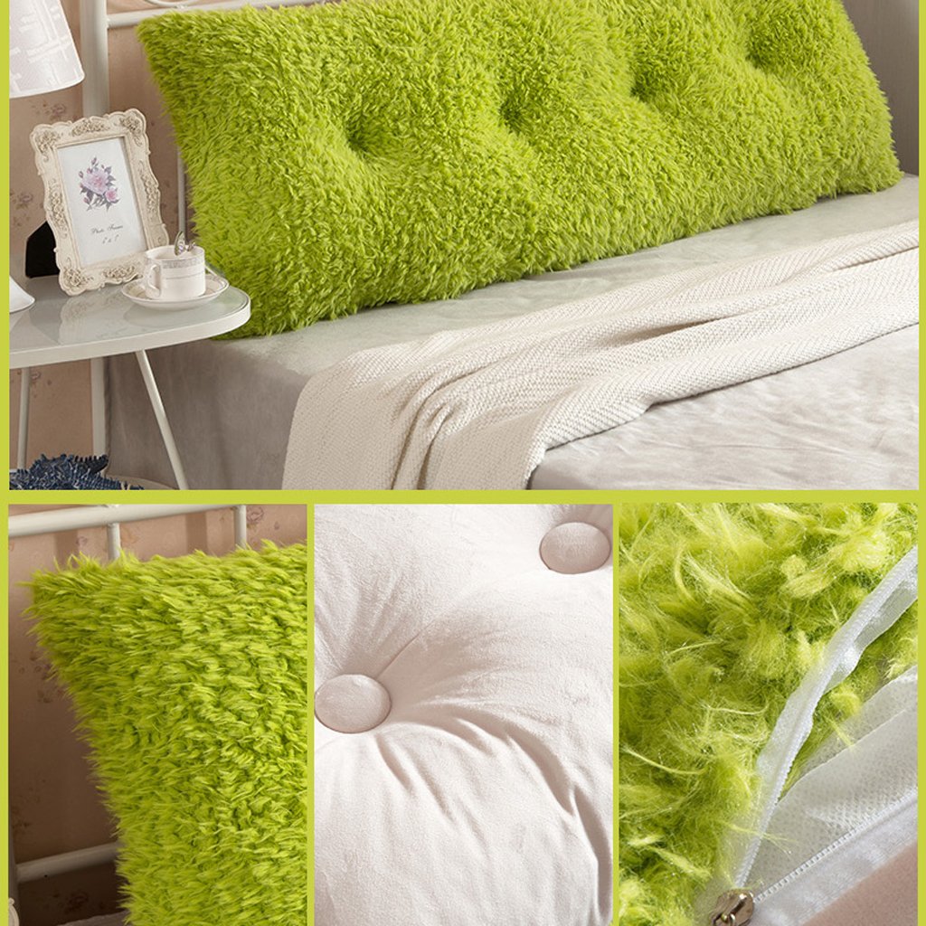 Double Bed Back Support Pillow with Removable Cover - Large Lumbar Cushion for Bed, Sofa, Office & Car - Perfect for Back Pain Relief, Reading & Relaxation