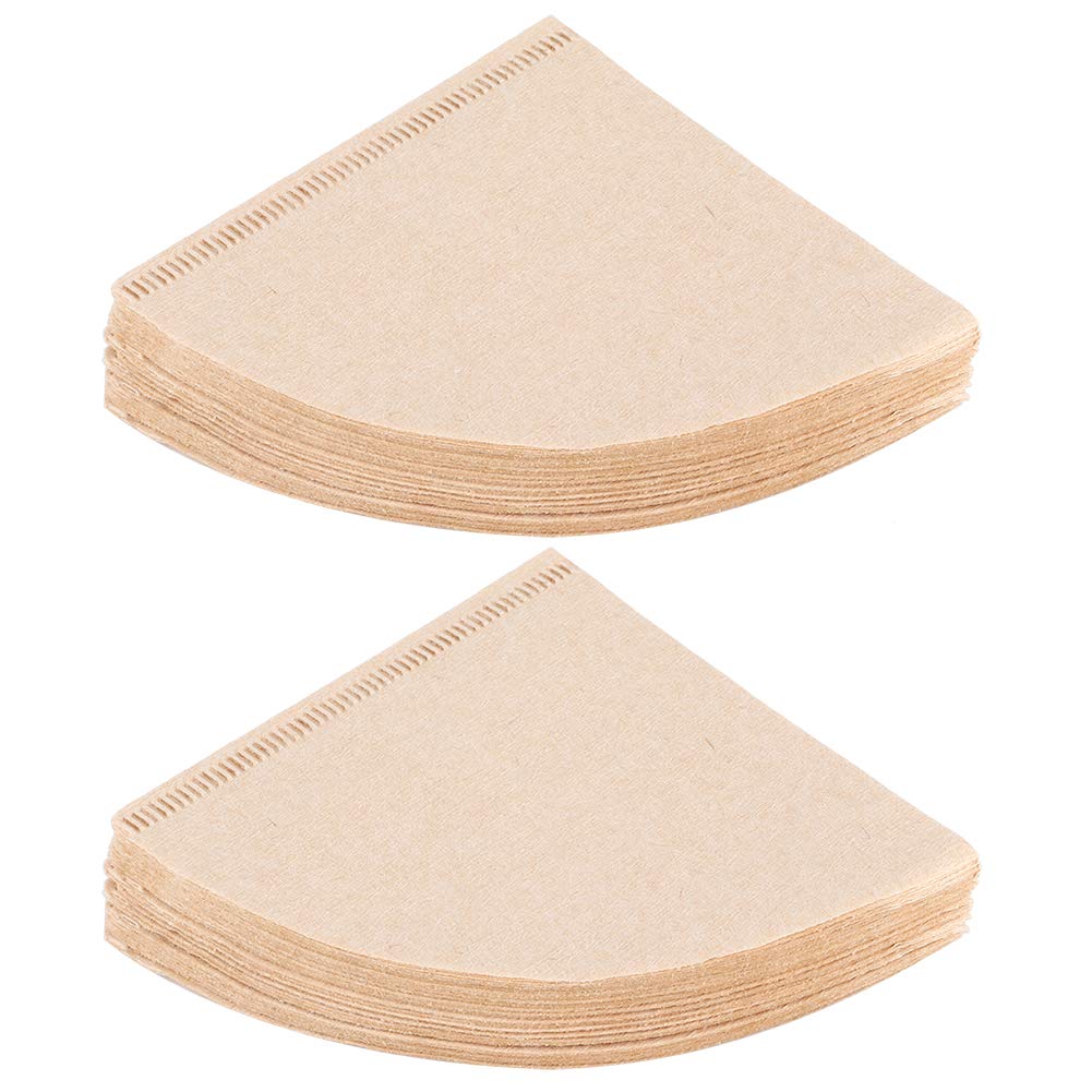80Pcs Cone Coffee Filters for Drip Coffee Pot - Home & Office Brewing