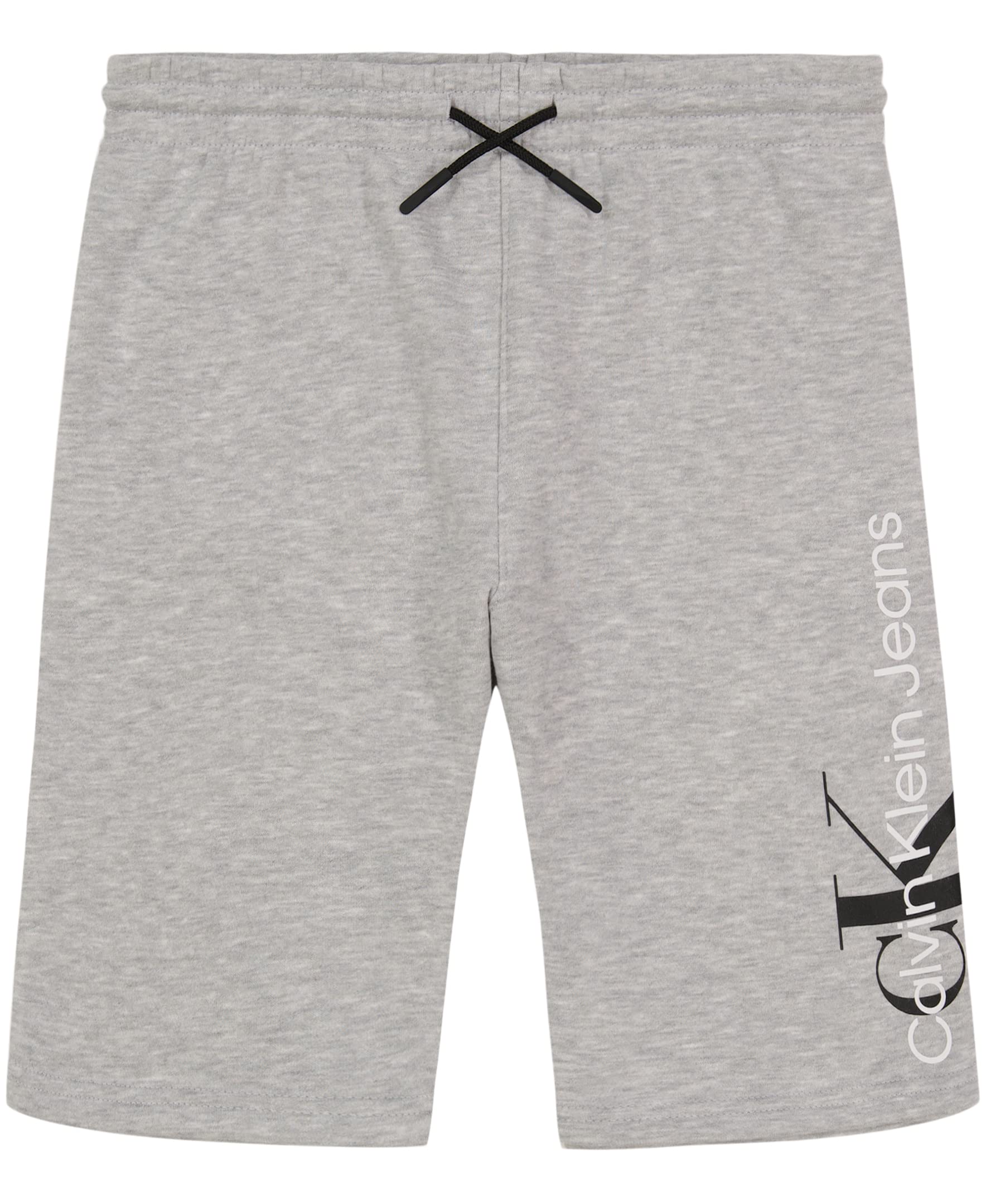 Calvin Klein Boys' Pull-On Knit Jogger Shorts with Drawstring Closure - Comfortable Casual & Athletic Wear for Play, School, and Everyday Activities