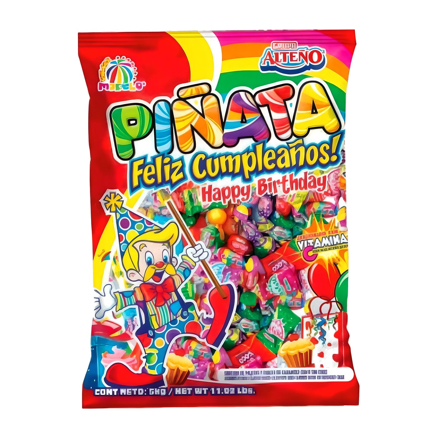 Alteno Feliz Pinata Birthday Party Decorations | 11lb Large Pinata for Kids, Adults, Festivals & Celebrations - Perfect for Birthdays, Cinco de Mayo, Halloween & More