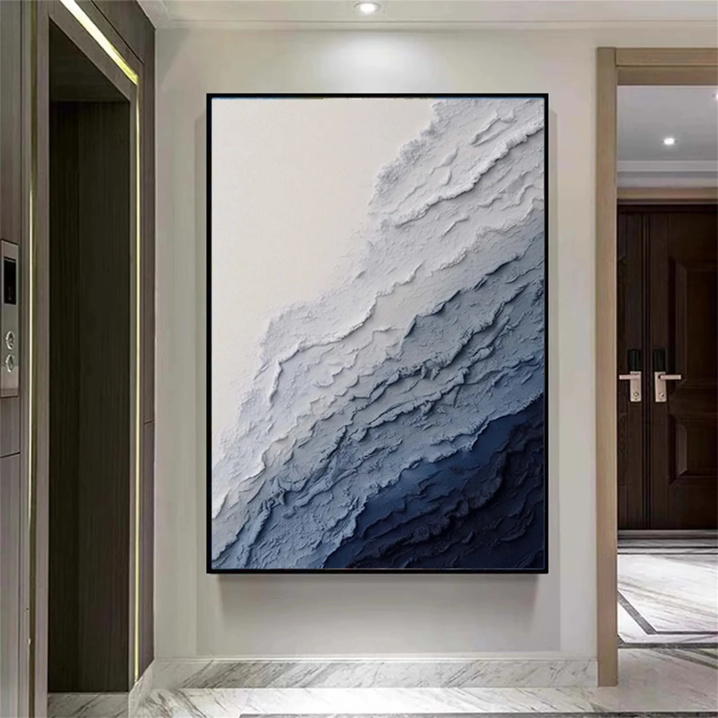 Ocean and Sky Painting #OS118 - Beautiful Coastal Wall Art for Living Room, Bedroom & Office Decor