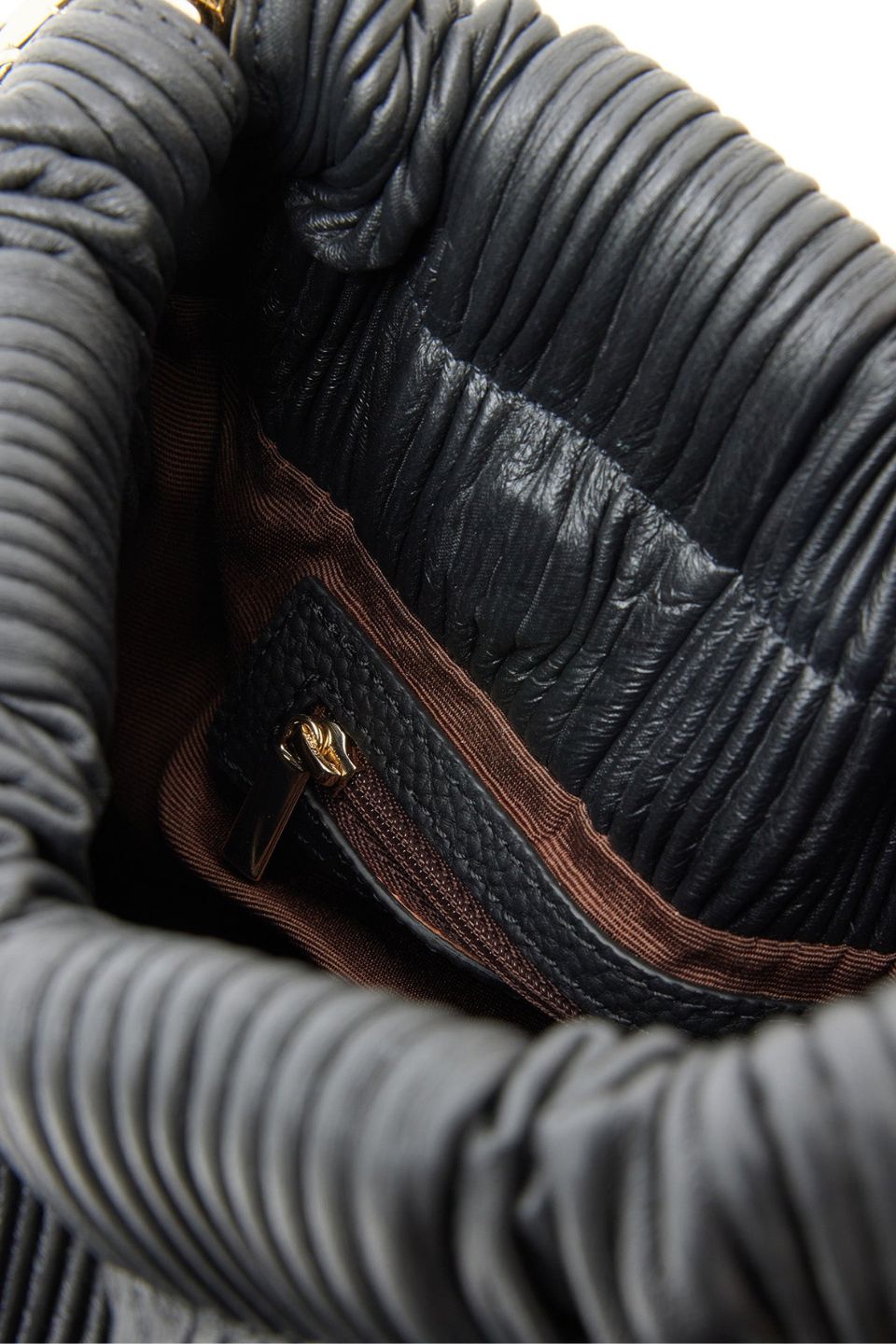 Alexis Pleated Shoulder Bag for Women - Elegant Black Crossbody Purse for Work, Travel & Everyday Use