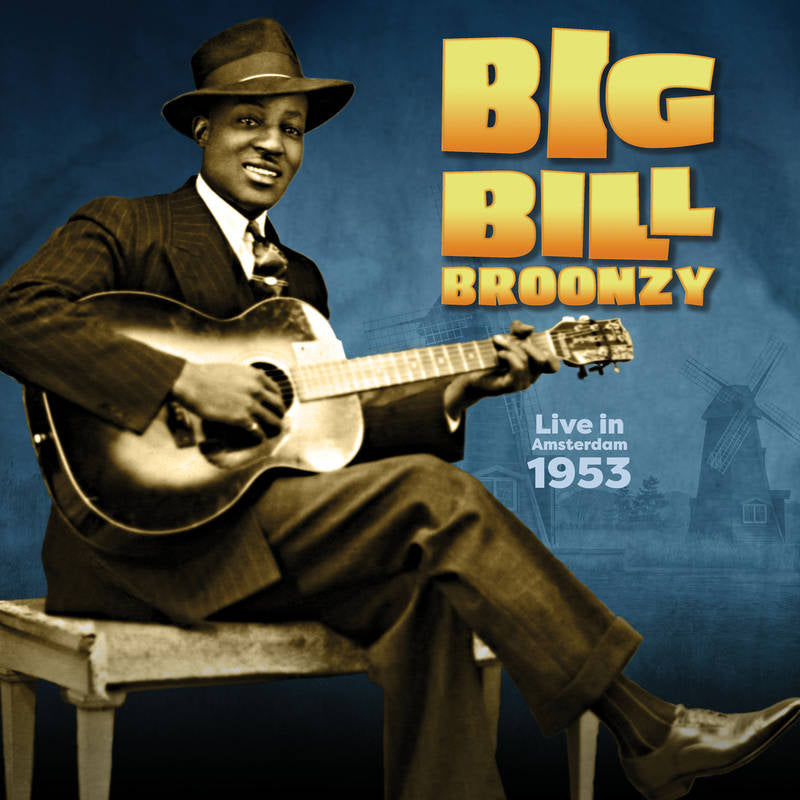 Big Bill Broonzy Live in Amsterdam 1953 - Vintage Blues Concert Recording - Perfect for Blues Enthusiasts & Music Collectors