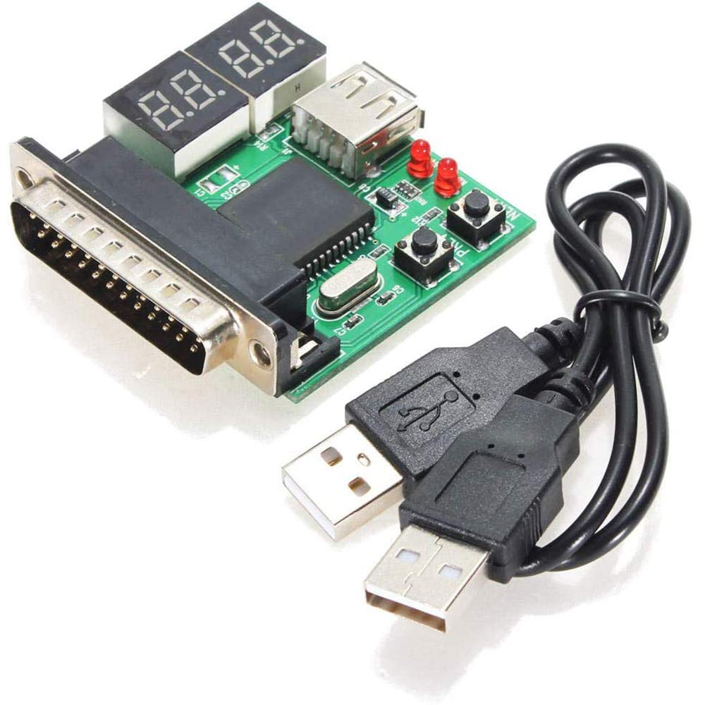 Gathukila USB POST Diagnostic Card - Motherboard Tester for Laptop & Desktop Computers | PC Hardware Troubleshooting Tool for BIOS Error Detection & System Diagnostics | Perfect for IT Technicians & Computer Repair Shops