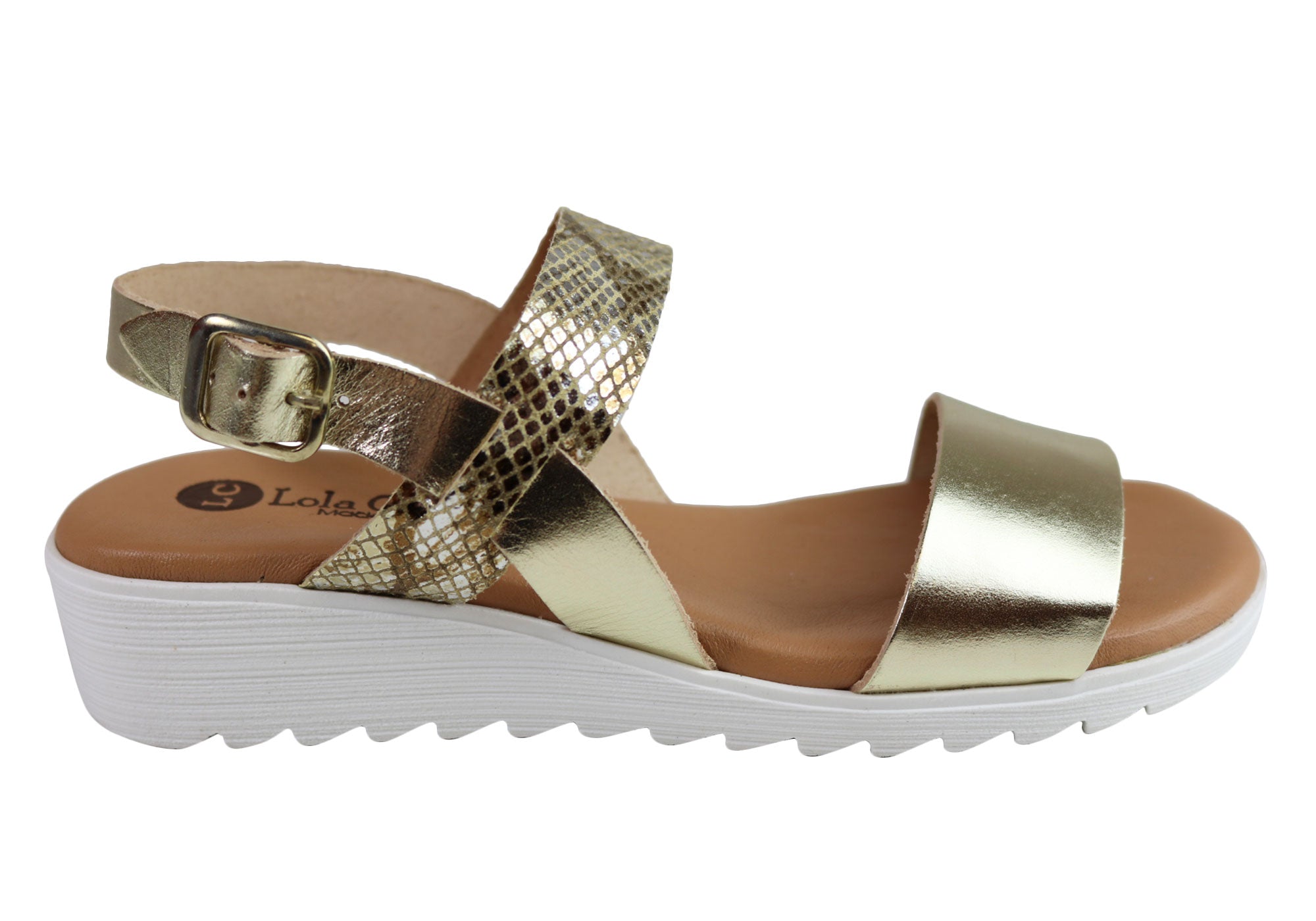 Lola Canales Gab Women's Comfortable Soft Leather Sandals - Handmade in Spain - Perfect for Summer, Beach & Casual Outings