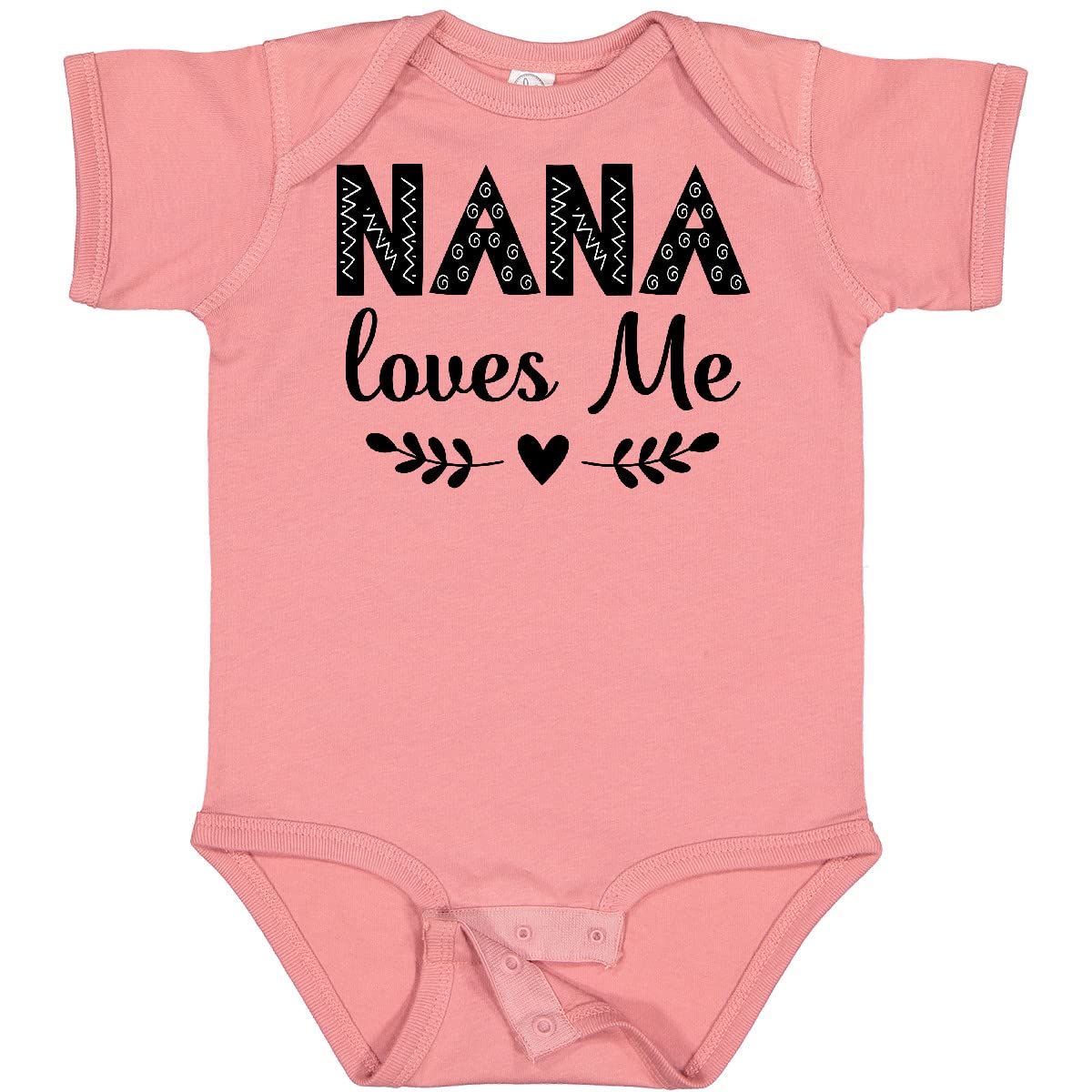 Inktastic Nana Baby Girl Clothes - Cute Baby Bodysuit for Newborns & Infants | Soft Cotton Onesie for Playtime, Photos & Everyday Wear