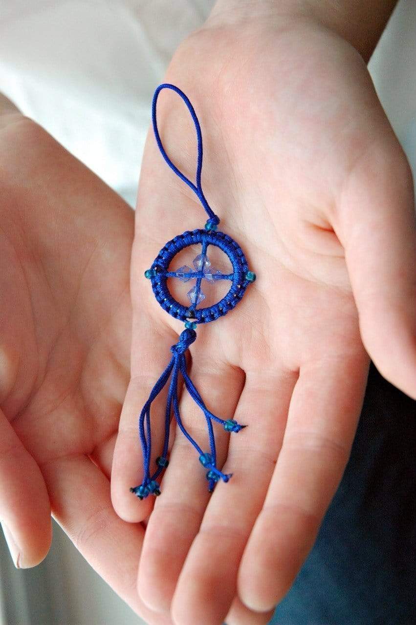 Handmade Crystal Mala Beads - 108 Prayer Beads for Meditation, Yoga & Spiritual Healing | Buddhist Prayer Necklace & Car Mirror Charm for Protection & Positive Energy