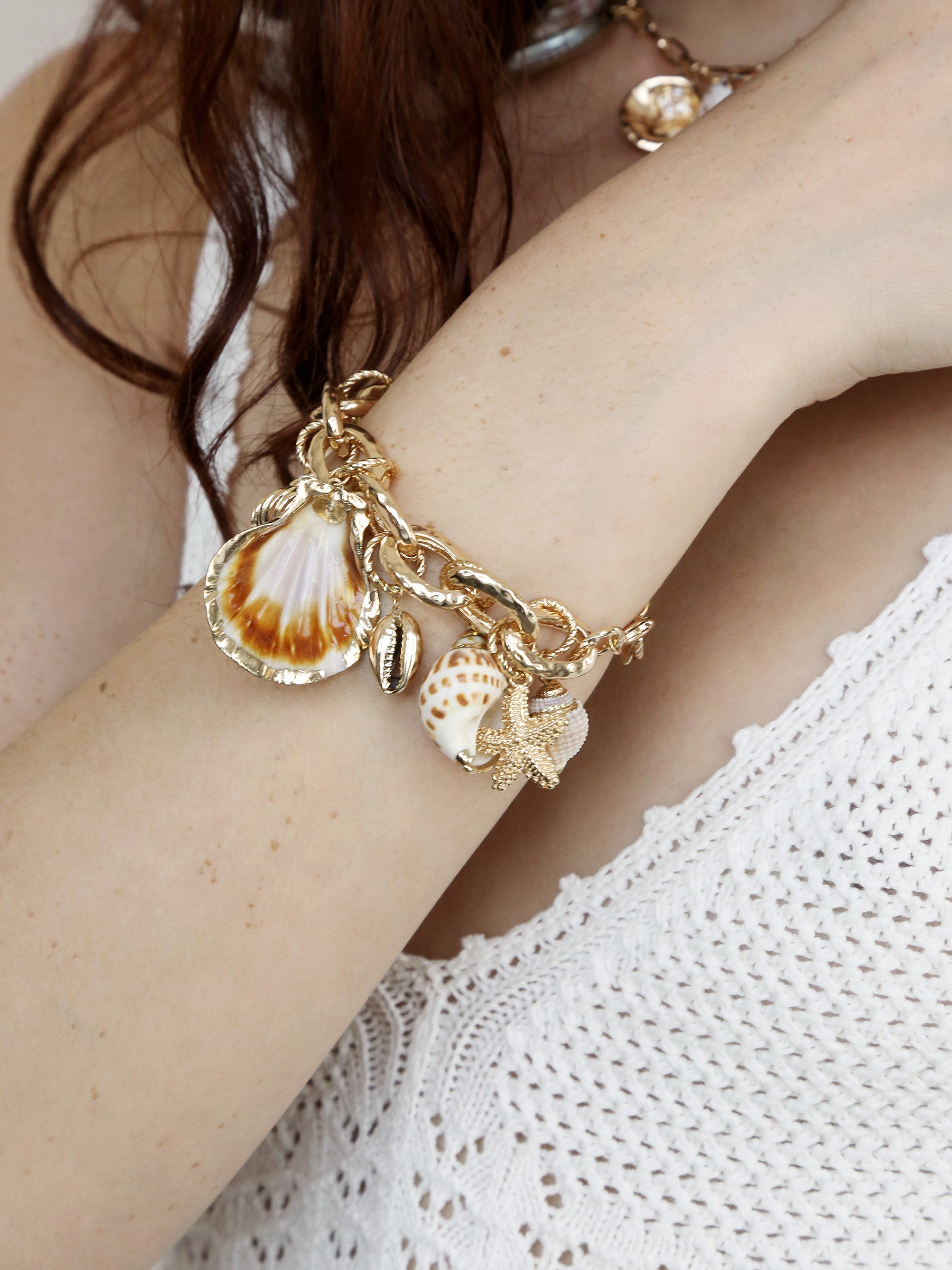 Mermaid Tears Bracelet - Elegant Handmade Glass Bead Jewelry for Women | Perfect for Beach Parties, Weddings & Boho Fashion