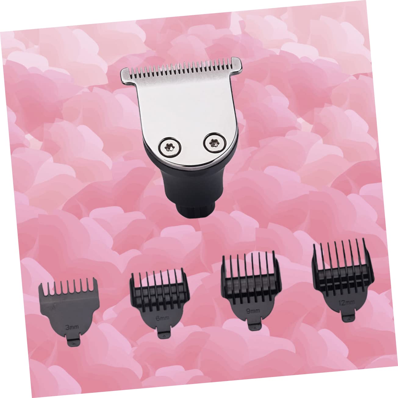 Electric Pet Grooming Kit - Dog & Cat Hair Clipper Trimmer with Replacement Heads, Beard Shaver Accessories for Professional Home Grooming | Perfect for Dogs, Cats, Beards & Body Hair Trimming