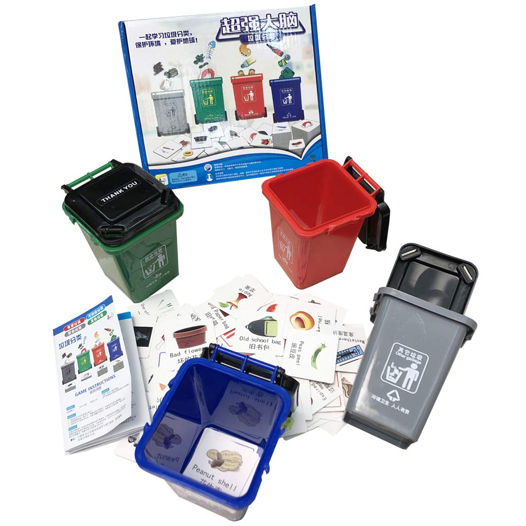AMLESO Kids Educational Waste Sorting Toy - Interactive Recycling Game for Children | Perfect for Home, Classroom & Eco-Friendly Learning Activities