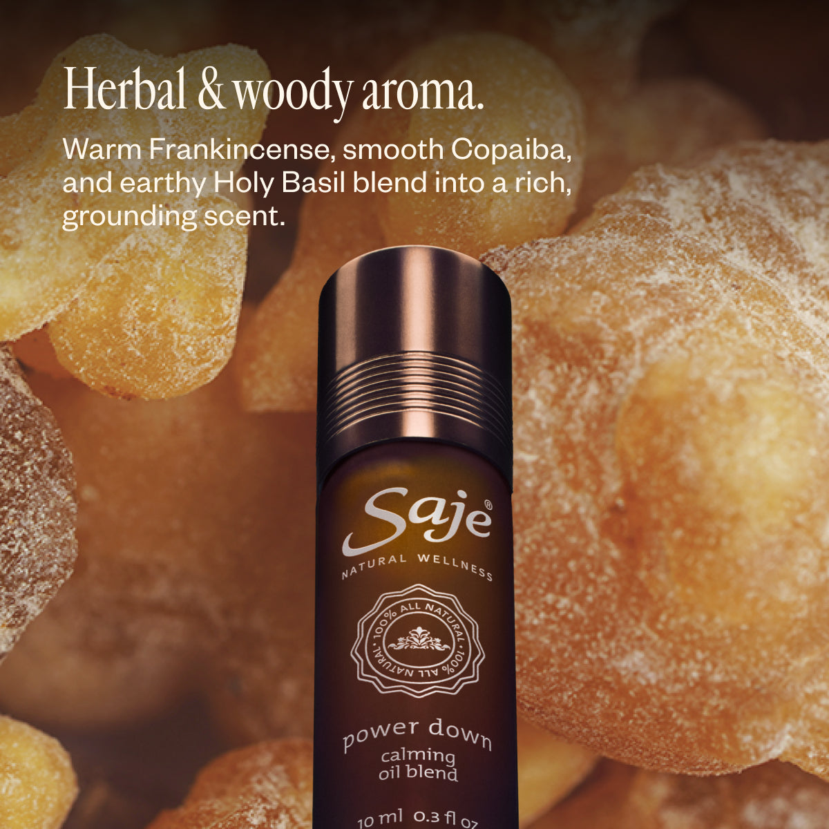 Calming Essential Oil Roll-On for Stress Relief & Relaxation - Perfect for Travel, Work & Home Use