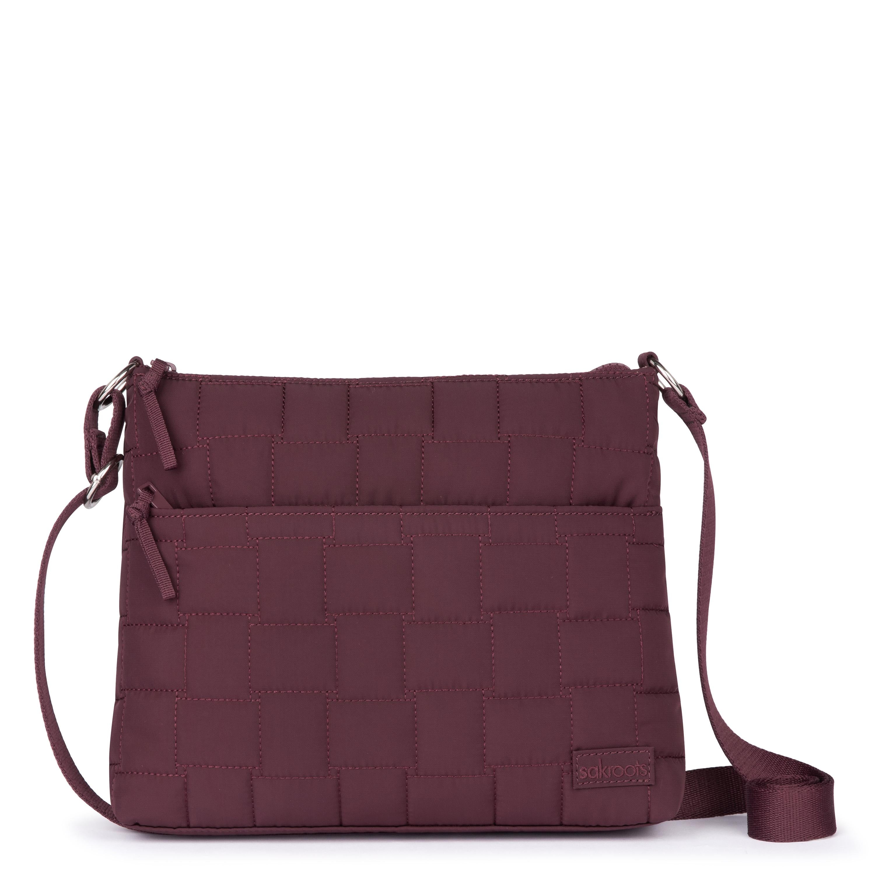 EcoTwill - Black Cherry Woven Quilted