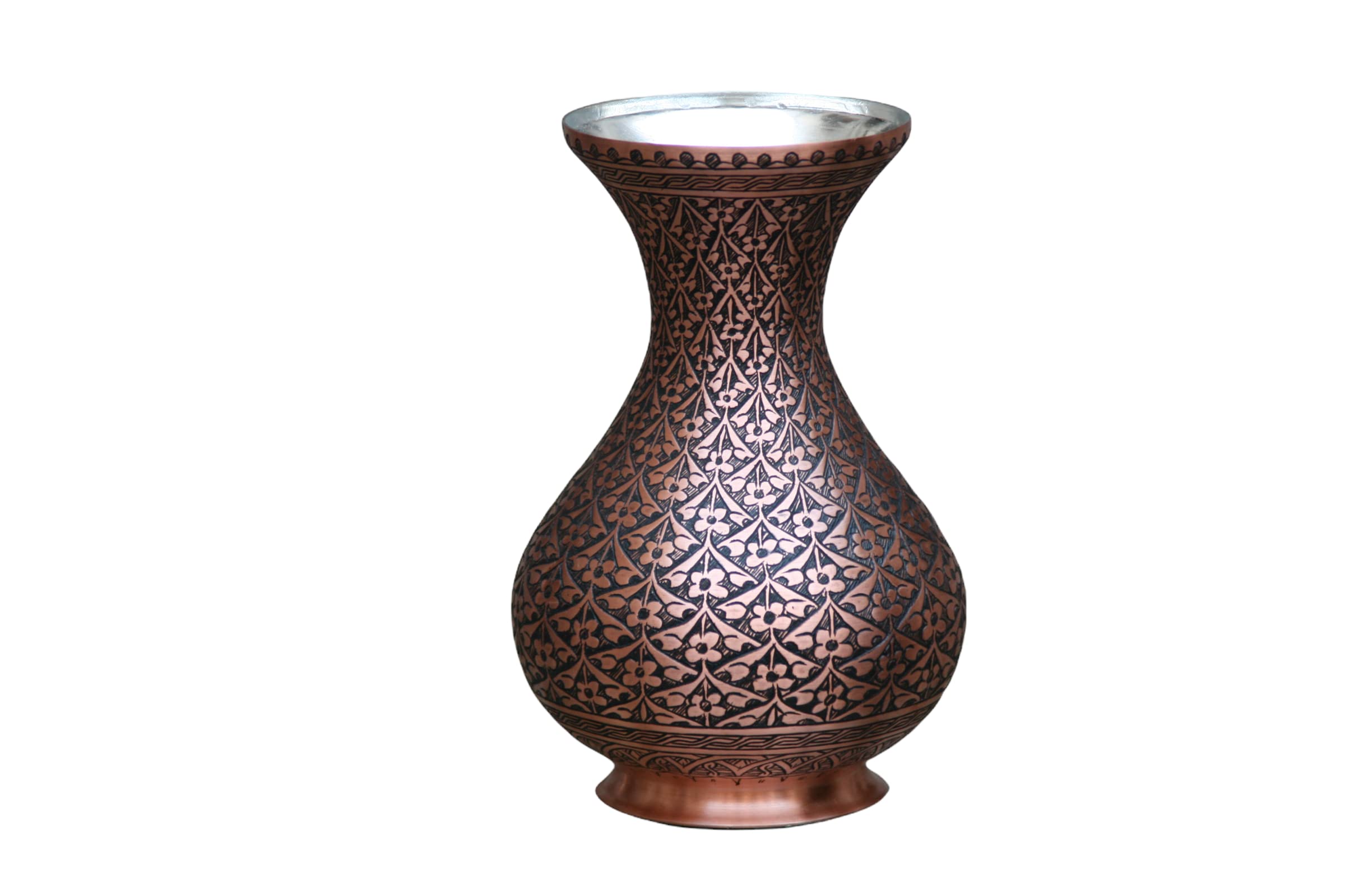 Handmade Copper Vase for Home Decor - Elegant Living Room Centerpiece, Wedding Gift & Dining Table Decoration - Perfect for Boho, Farmhouse & Modern Interior Design Styles