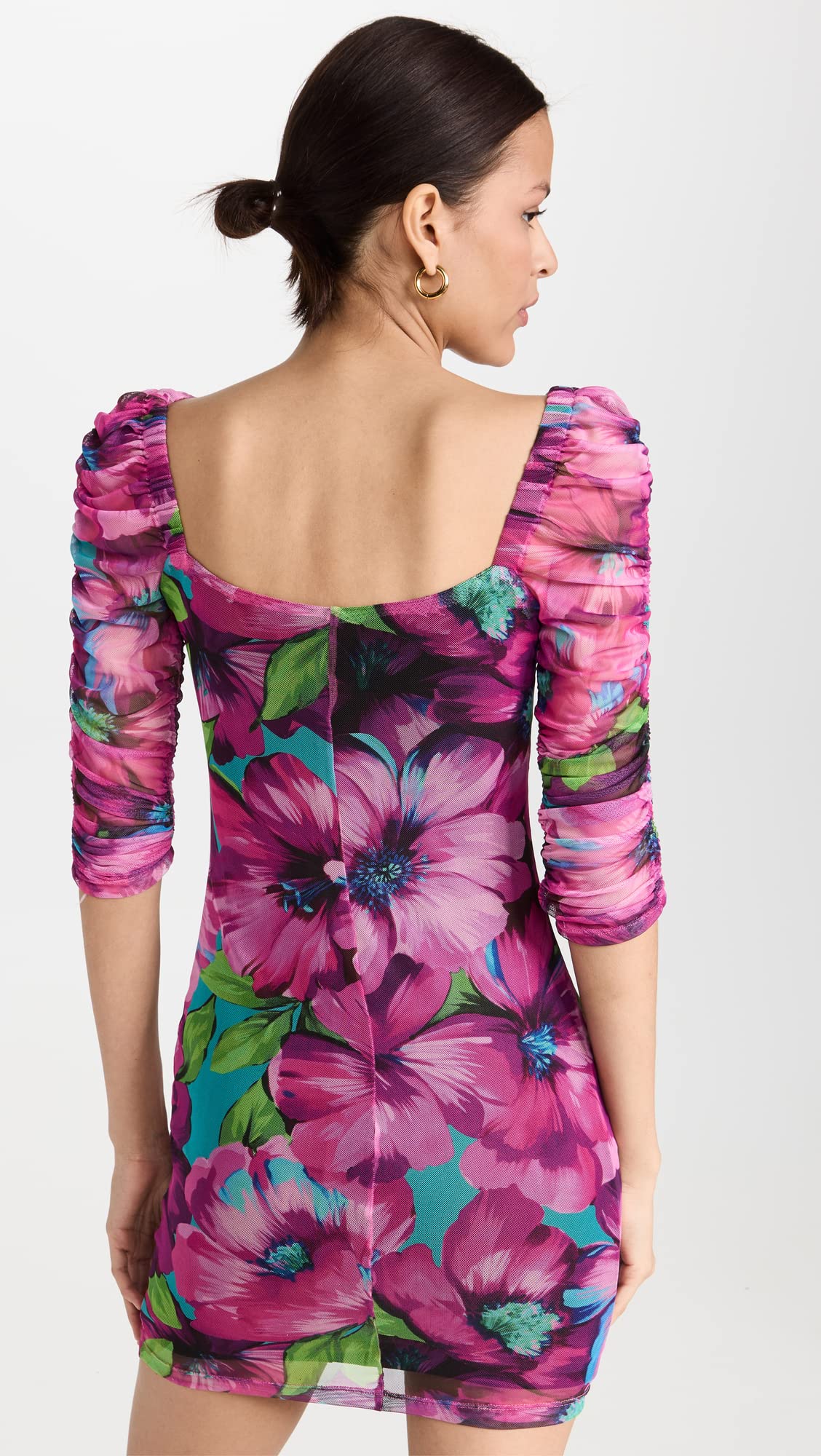 Black Halo Women's Fang Mini Dress - Elegant Cocktail Party & Evening Wear for Special Occasions