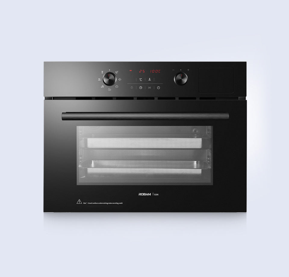 S106 Steam Oven - Smart Countertop Convection Oven for Baking, Roasting & Reheating | Perfect for Kitchens, Small Spaces & Healthy Cooking