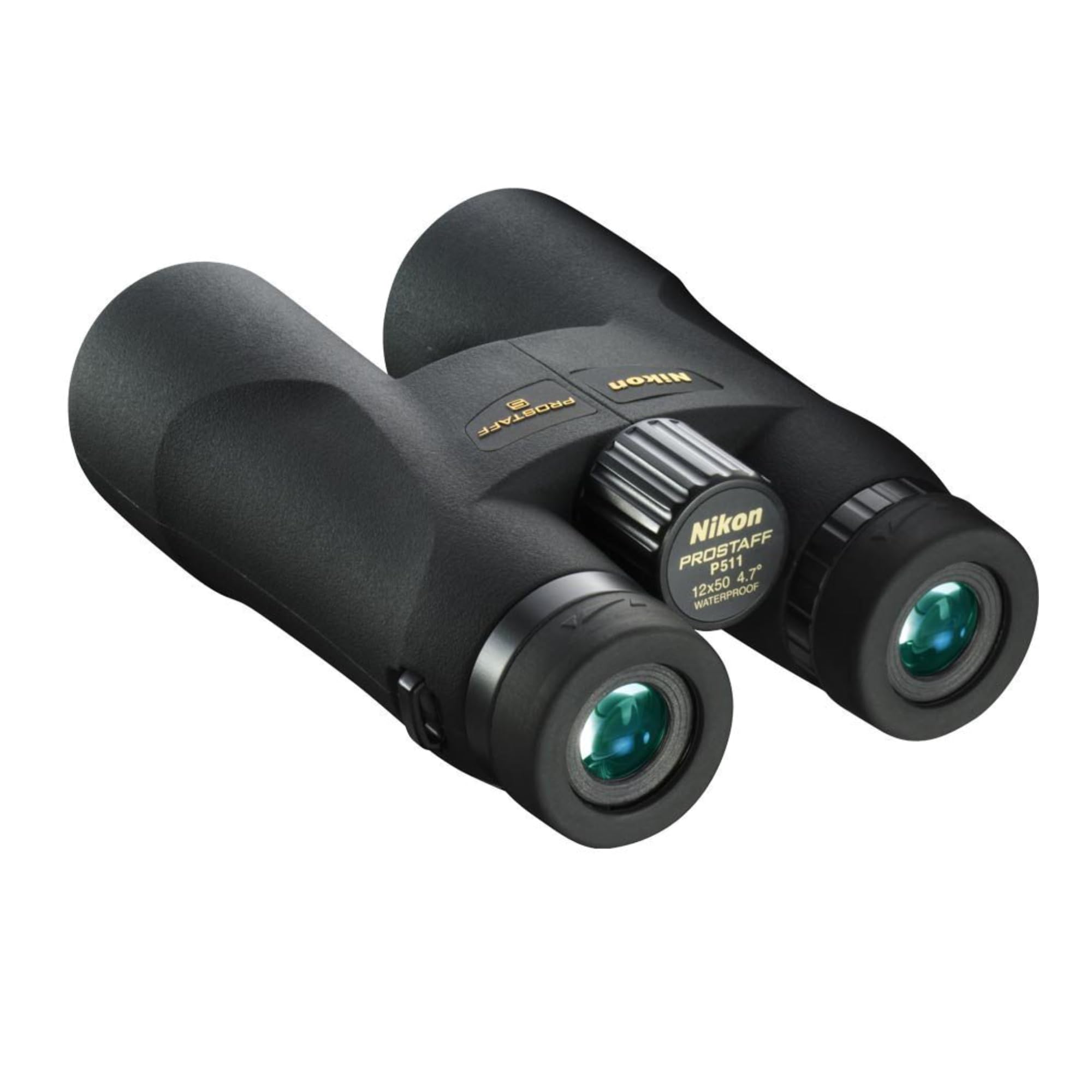 Nikon PROSTAFF 5 12x50 (7573) Black Binoculars with Lens Pen & Cleaning Cloth - Compact Lightweight Binoculars for Hunting, Bird Watching, Hiking & Travel - Perfect for Outdoor Adventures & Wildlife Observation