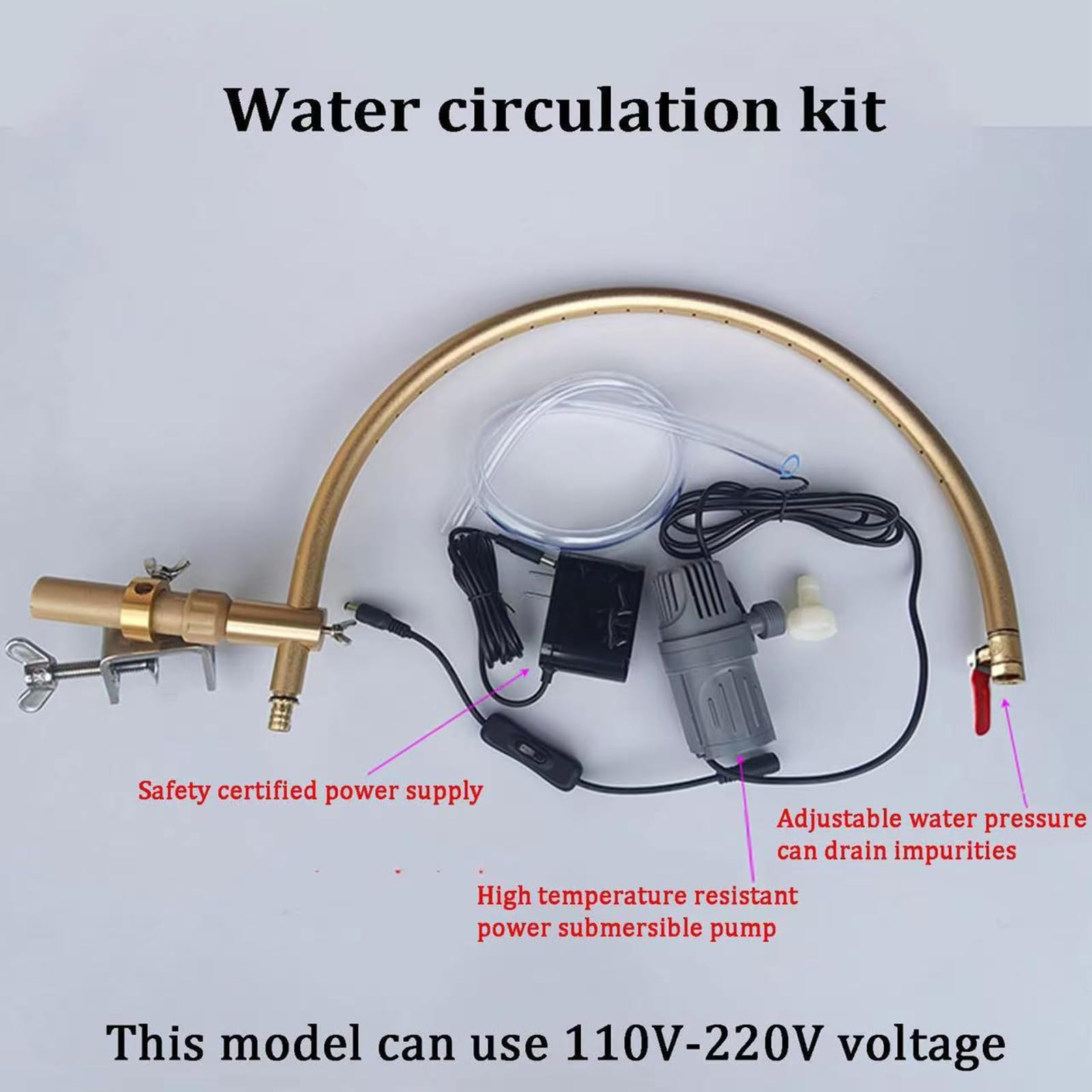 180° Adjustable Head Spa Water Circulation Frame - Salon & Barber Shop Massage Equipment for Relaxation & Scalp Care | Perfect for Hair Washing, Spa Treatments & Scalp Massage Therapy