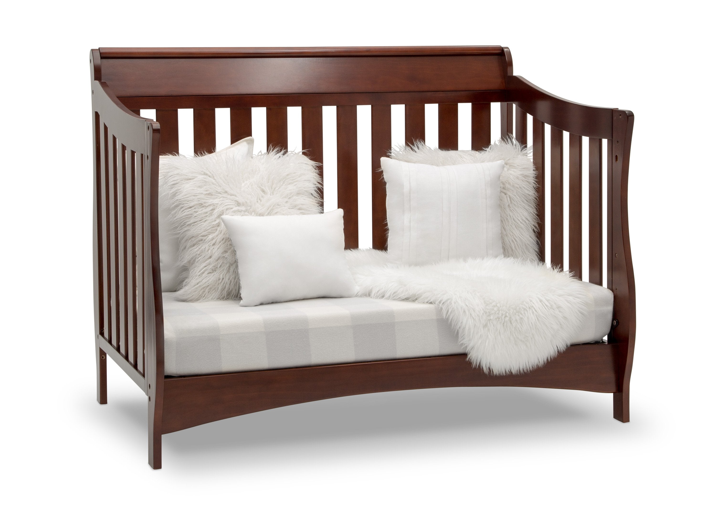 Bentley S Series Deluxe 6-in-1 Convertible Baby Crib - Nursery Furniture for Newborn to Toddler Bed | Perfect for Modern Nursery, Bedroom & Daycare