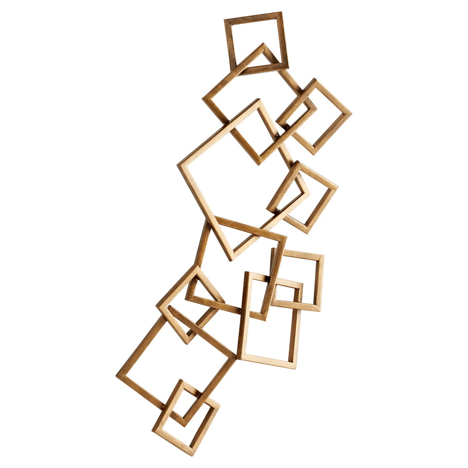 Cyan Design 11307 Symphony Bold Wall Decor in Antique Brass - Elegant Home & Office Decoration for Living Room, Bedroom, or Entryway