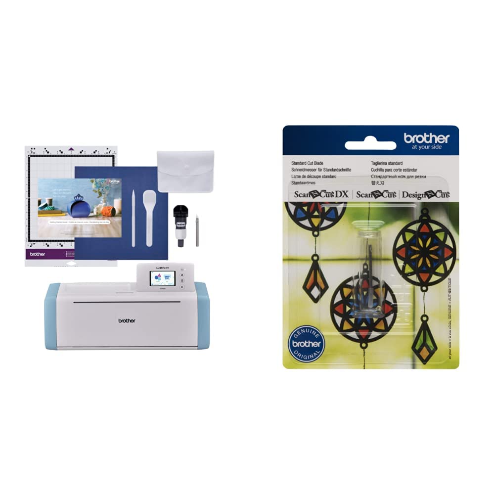 Brother ScanNCut SDX85S Electronic DIY Cutting Machine with Standard Cut Blade - Perfect for Cardstock, Vinyl, Fabric & Paper Crafts - Create Custom DIY Projects, Home Decor & Scrapbooking