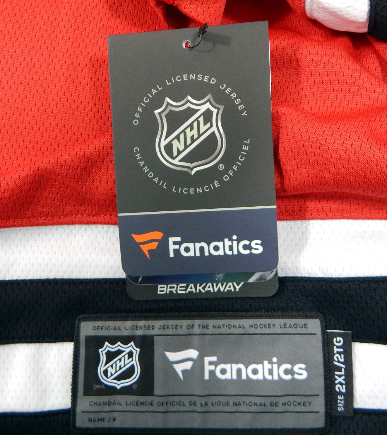 Authentic Chicago Blackhawks Artem Anisimov #15 Breakaway Red Hockey Jersey for Men - Size XL - Perfect for Game Day, Sports Events & Fan Collection