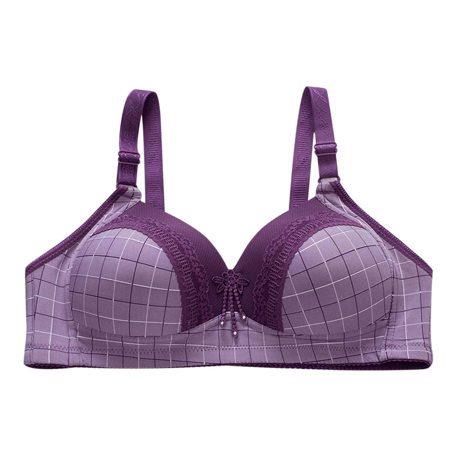 Wireless Push Up Bra for Women - Lace Padded Bralette with Longline Support | Comfortable Everyday Wear & Special Occasion Lingerie