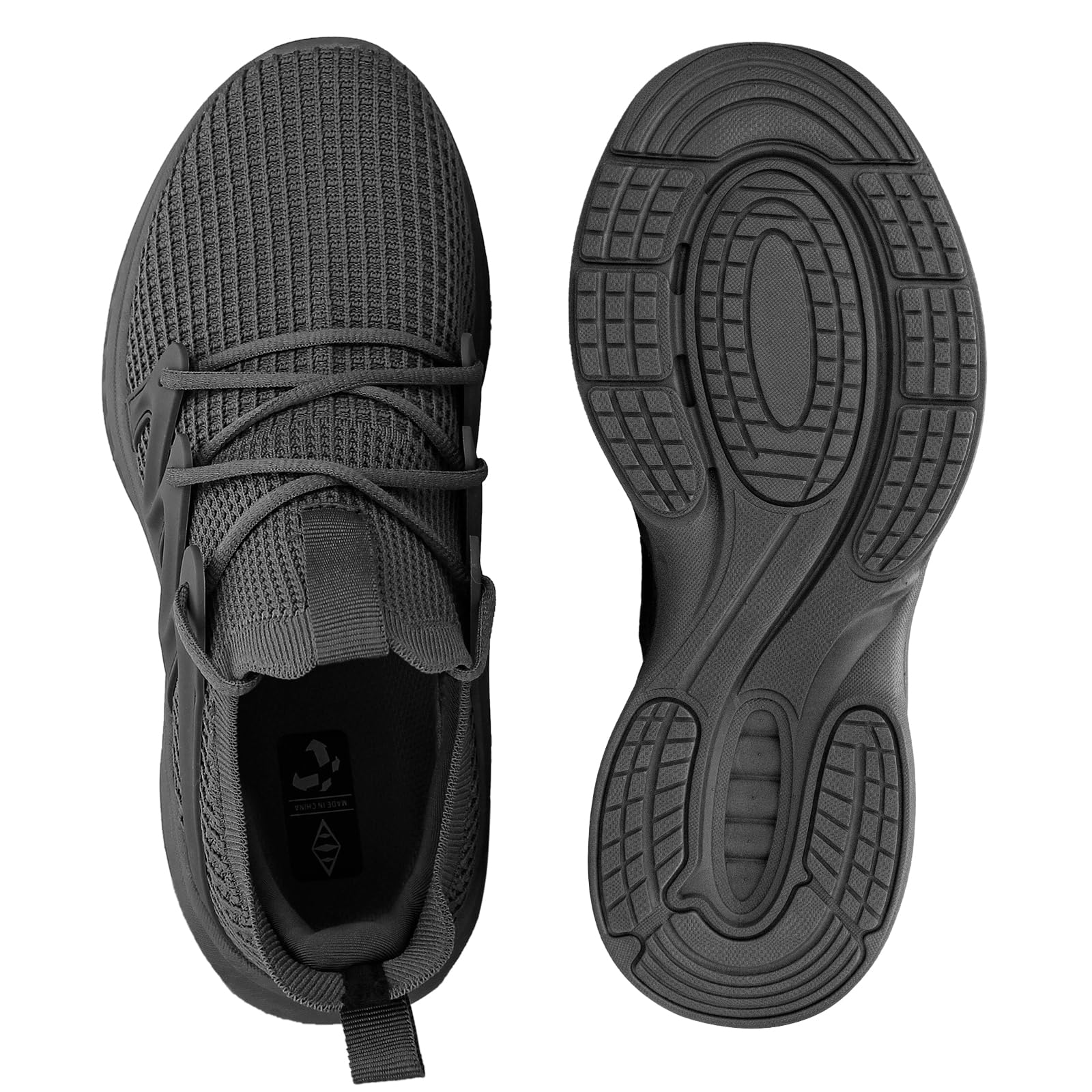 PUJCS Men's Slip-On Walking Shoes - Lightweight Breathable Non-Slip Running Sneakers for Gym, Tennis & Casual Wear | Perfect for Workouts, Daily Walking & Active Lifestyles