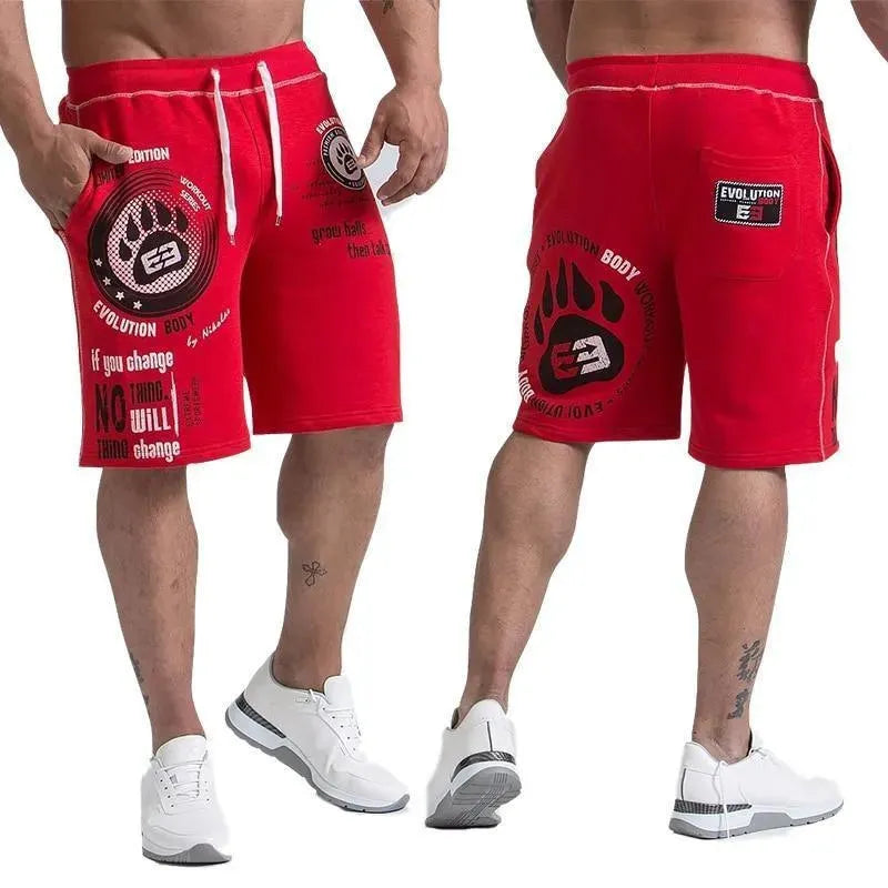Men's Casual Sports Shorts - Lightweight, Breathable & Comfortable for Running, Gym & Outdoor Activities