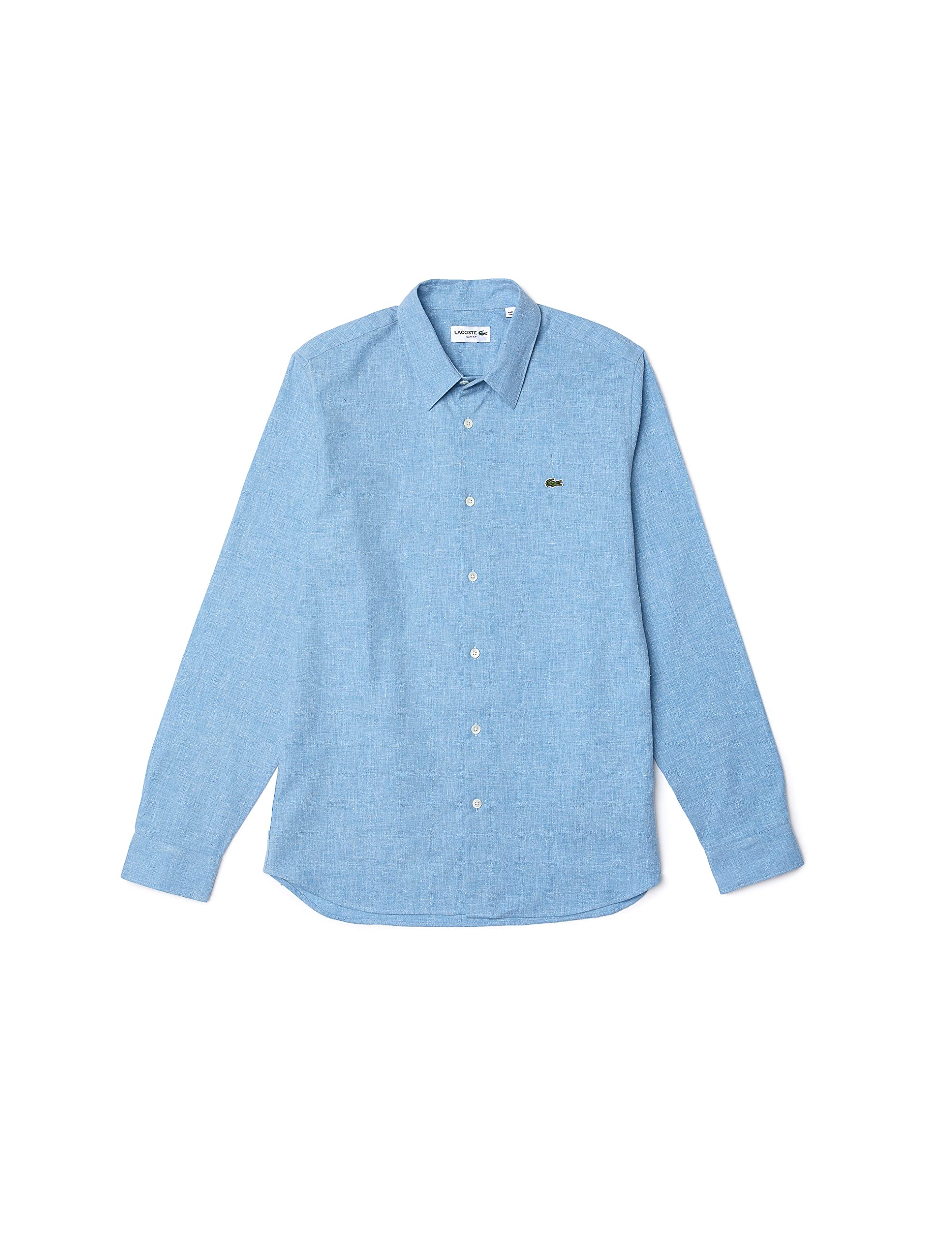 Lacoste Men's Classic Woven Shirt | Slim Fit Casual Button Down Shirt for Men | Perfect for Office, Business, and Weekend Outings