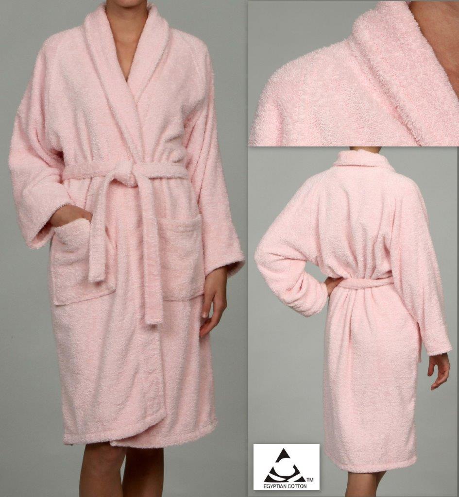 Premium Cotton Ultra Soft Terry Adult Unisex Lightweight Luxury Bathrobe - Spa, Hotel & Home Relaxation Wear for Men and Women
