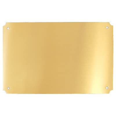 Custom Engraved Brass Memorial Plaques & Personalized Trophy Name Plates - 8