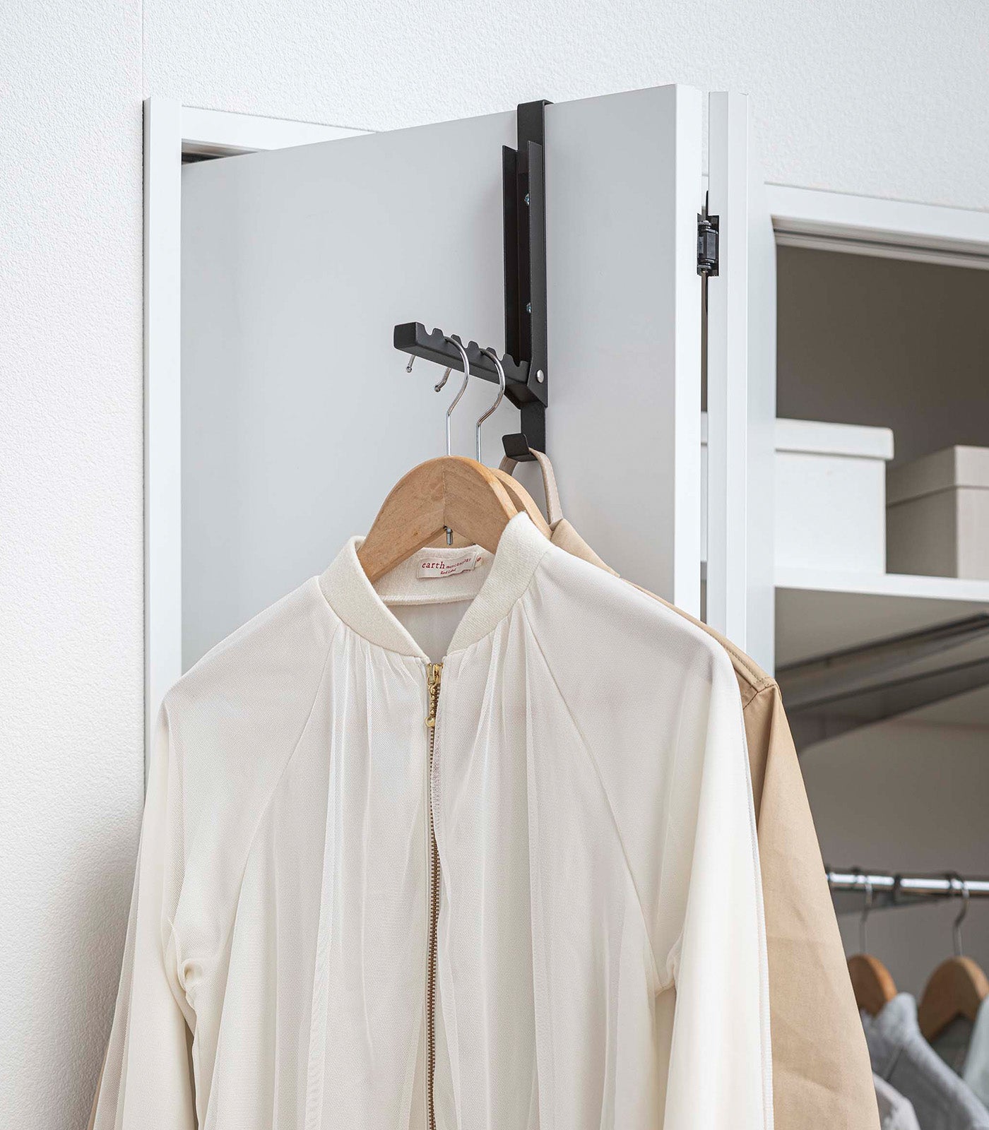 Heavy Duty Over the Door Hooks - Sturdy Steel Hangers for Coats, Hats & Bags - Perfect for Bedroom, Bathroom & Closet Organization