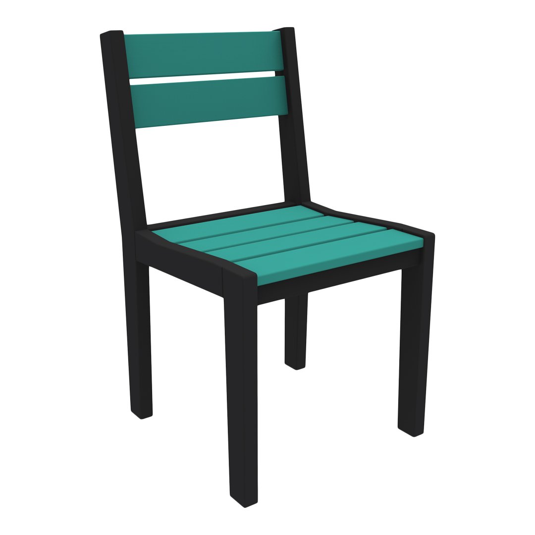 Stylish Coastline Cafe Dining Chair - Modern Wooden Bistro Chair for Kitchen, Restaurant & Patio - Perfect for Home, Cafe & Outdoor Dining