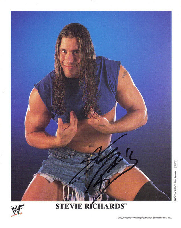2000 Stevie Richards P600 Signed Wrestling Action Figure - Limited Edition Collectible for WWE Fans & Memorabilia Enthusiasts | Perfect for Display, Gifts & Wrestling Collections
