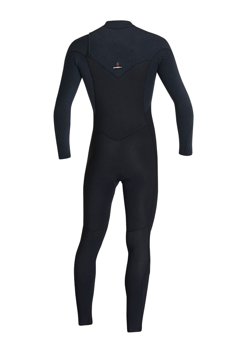 ONeill Men's Hyperfreak Fire 3/2mm Chest Zip Steamer Wetsuit for Surfing, Diving & Water Sports - Thermal Protection & Flexibility