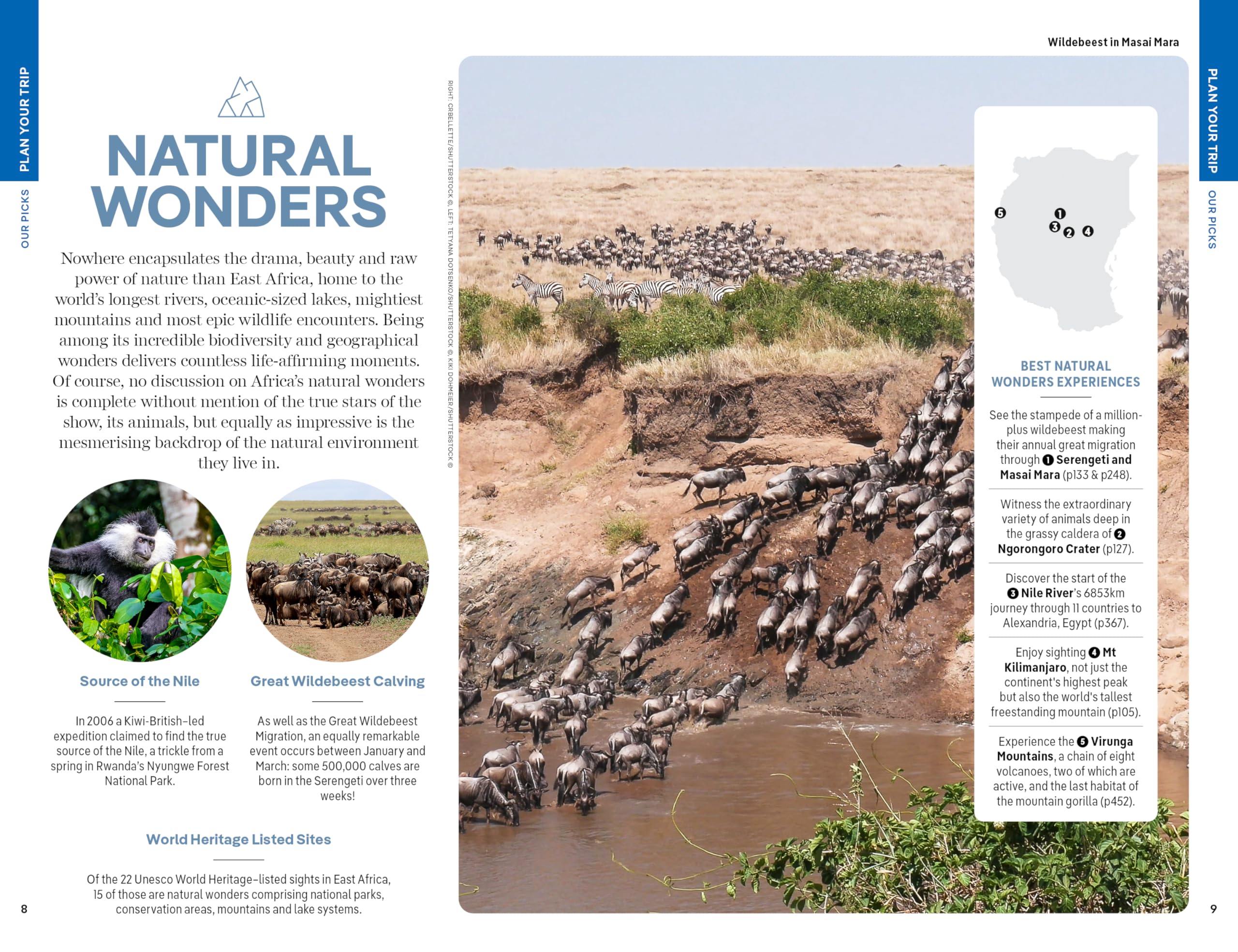 Lonely Planet East Africa Travel Guide - Best Safari & Adventure Tours 2024 | Kenya, Tanzania, Uganda Travel Tips | Perfect for Backpackers & Wildlife Enthusiasts