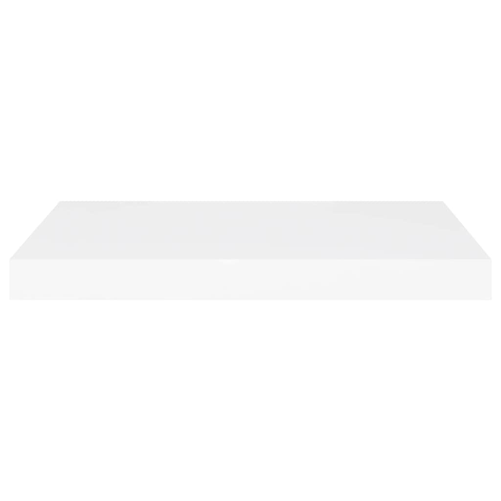 Modern Floating Wall Shelf - White 23.6