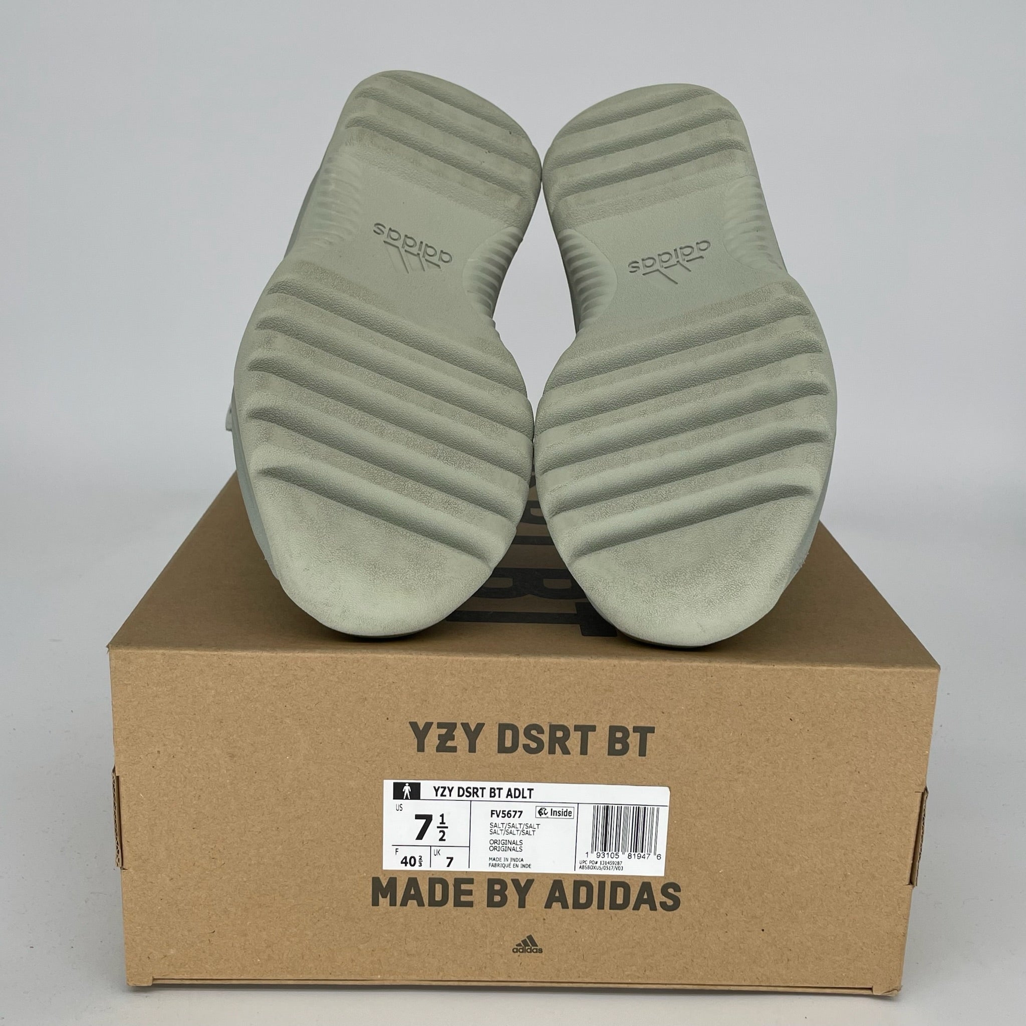 Adidas Yeezy Desert Boot Salt - Men's Size 7.5 (FV5677) | Stylish & Comfortable Hiking & Outdoor Shoes for Adventure Enthusiasts