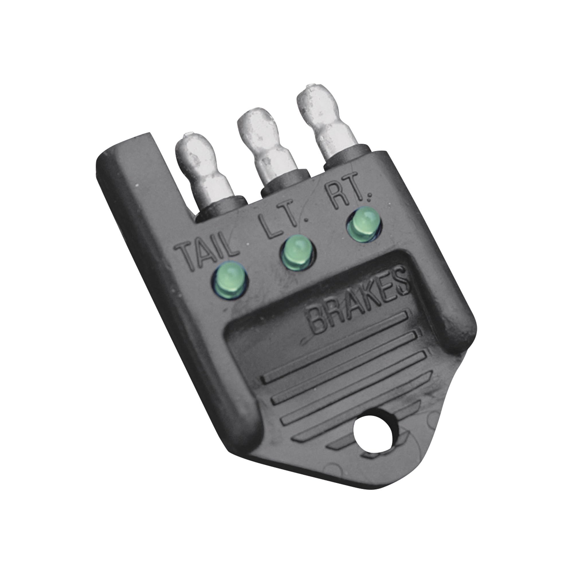 Ultra-Tow Trailer Light Tester for 4-Way Flat Connectors (Model DBP) - Quickly Check Wiring & Electrical Issues for Boat, RV & Utility Trailers