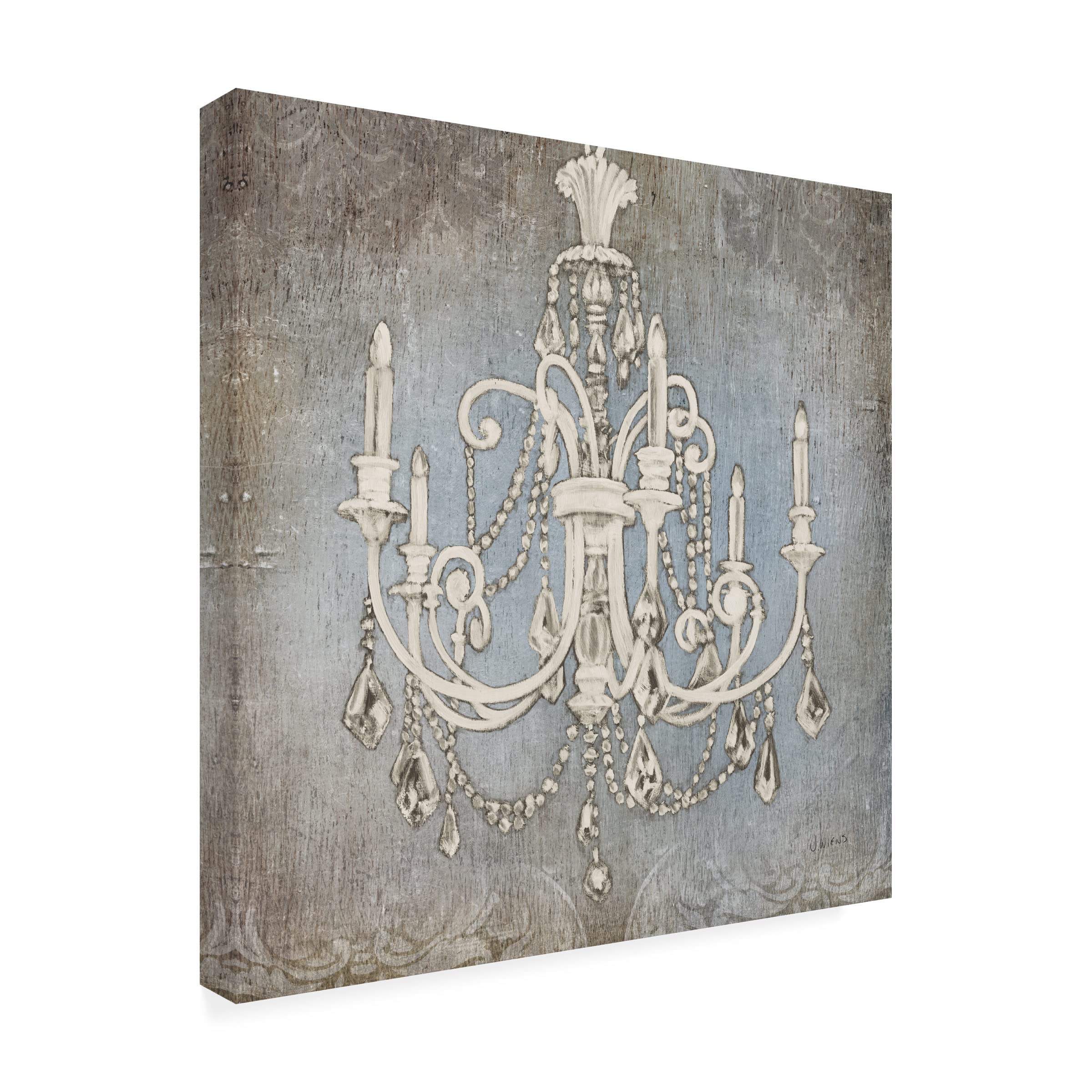 Trademark Fine Art 'Luxurious Lights III' Canvas Wall Art by James Wiens - Modern Abstract Painting for Living Room, Bedroom & Office Decor