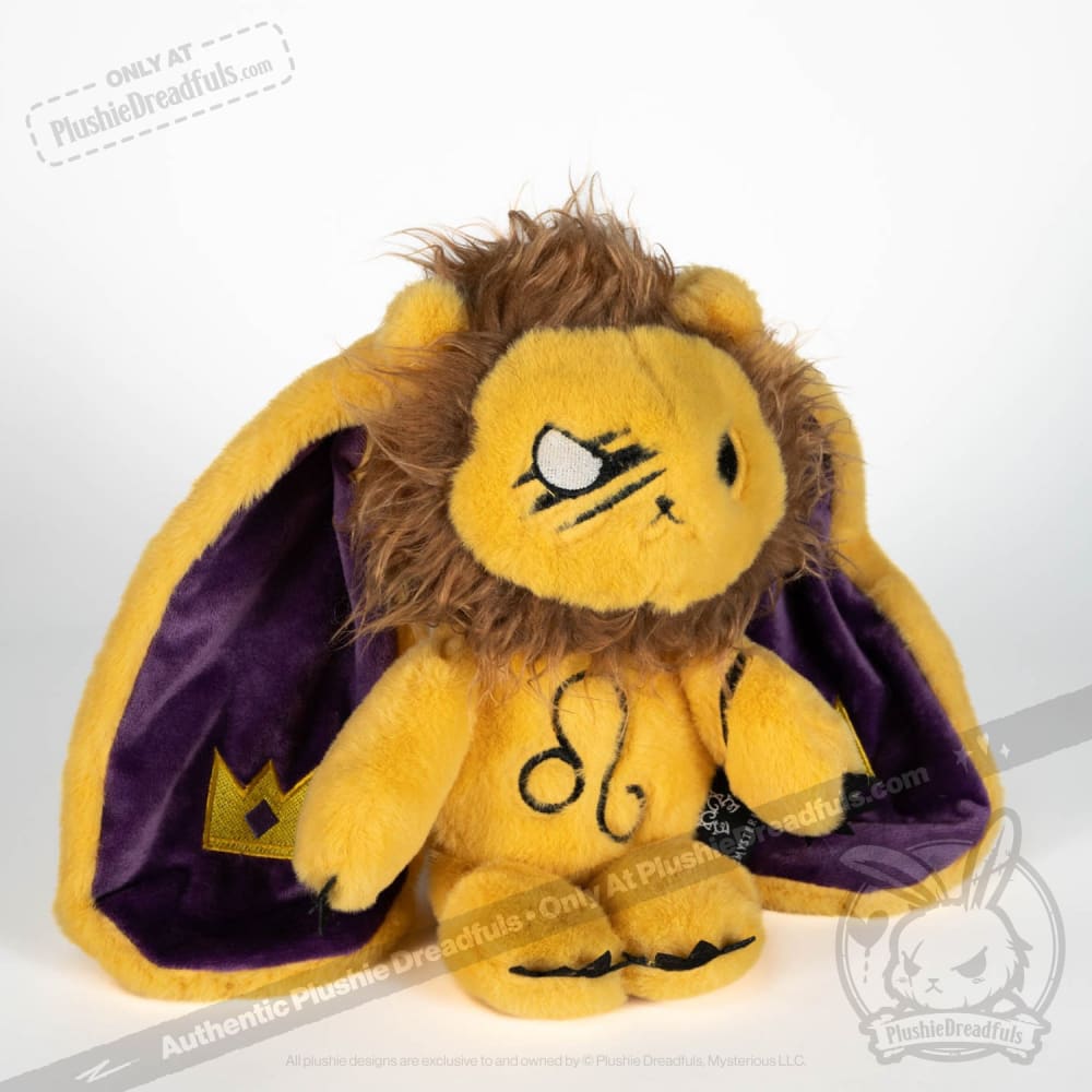 Plushie Dreadfuls Leo Rabbit Stuffed Animal - Soft Cuddly Toy for Kids, Autism Comfort & Anxiety Relief | Perfect Gift for Birthdays, Bedtime & Emotional Support