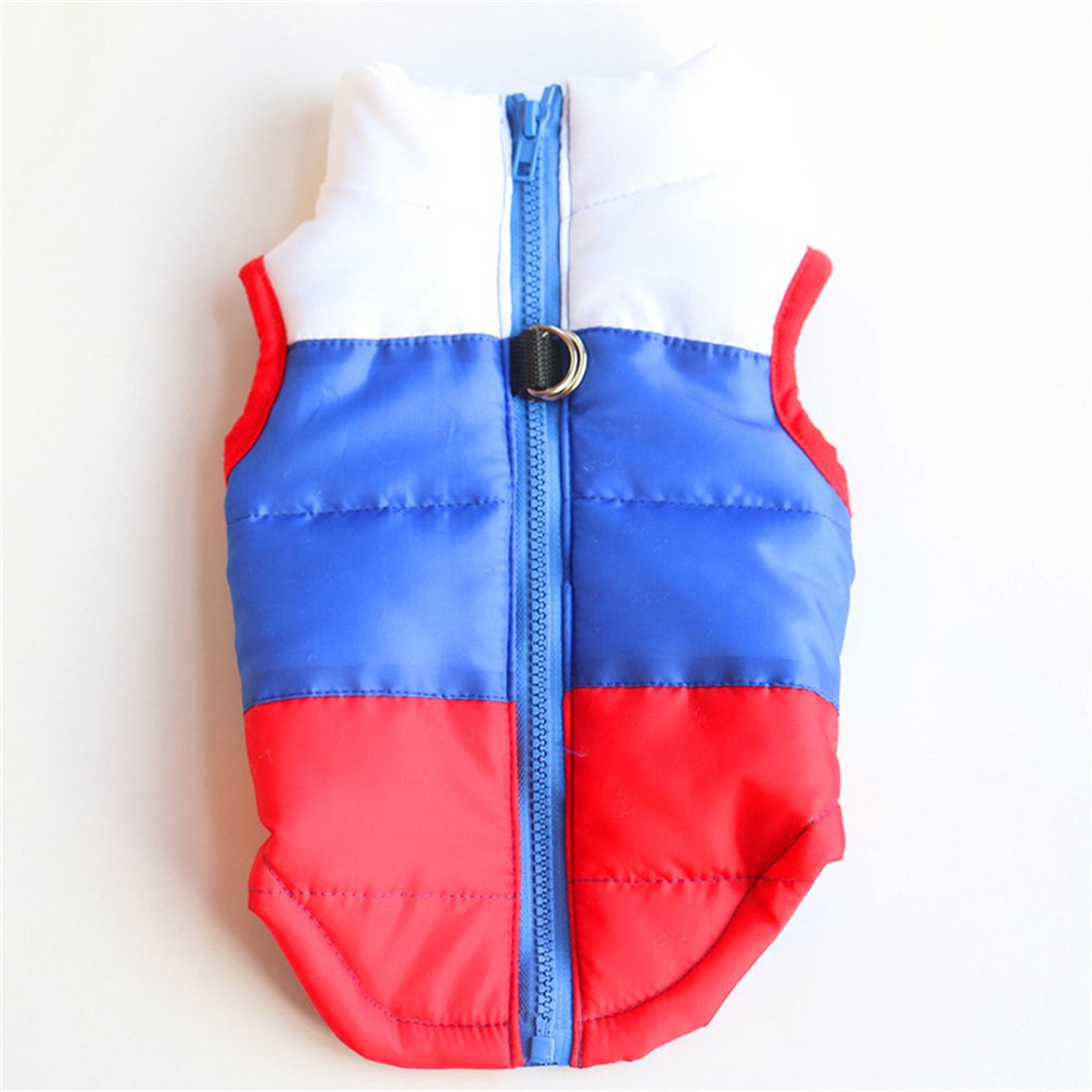 Windproof Winter Dog Coat for Small Dogs - Warm Padded Jacket Vest for Yorkies, Chihuahuas & Puppies | Outdoor Walking & Cold Weather Protection