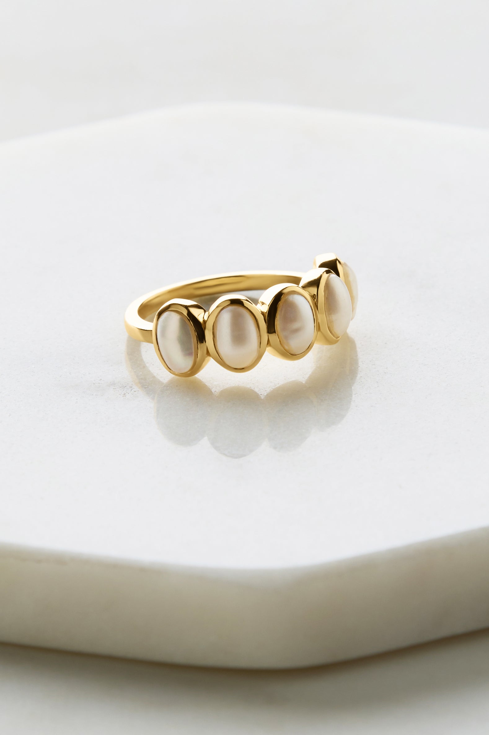 Sierra Pearl Ring - Elegant & Stylish Jewelry for Women - Perfect for Weddings, Parties & Everyday Wear
