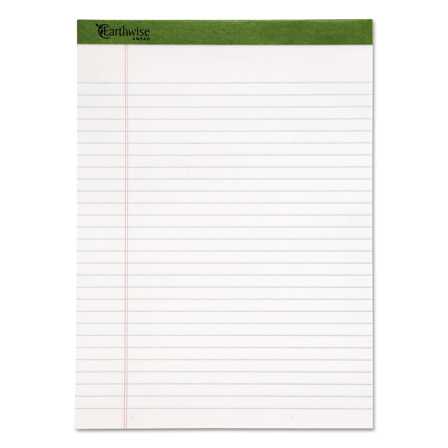 Ampad® Earthwise Recycled Writing Pad - Legal Ruled, 8.5