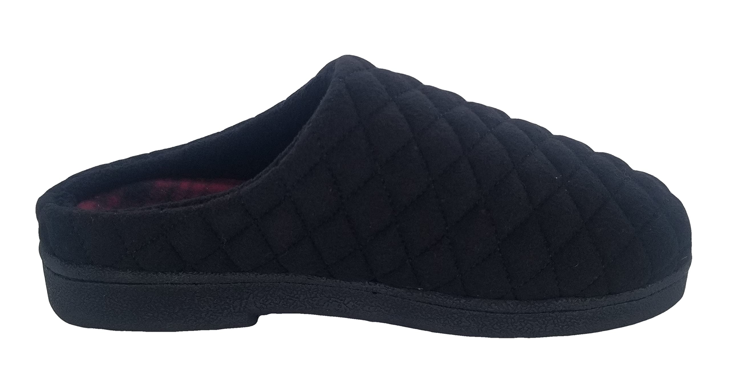 Clarks Women's Quilted Felt Clog Slippers JMS0785T - Soft Plush Terry Lining - Comfortable Indoor/Outdoor House Shoes for Women - Perfect for Home, Garden & Casual Wear