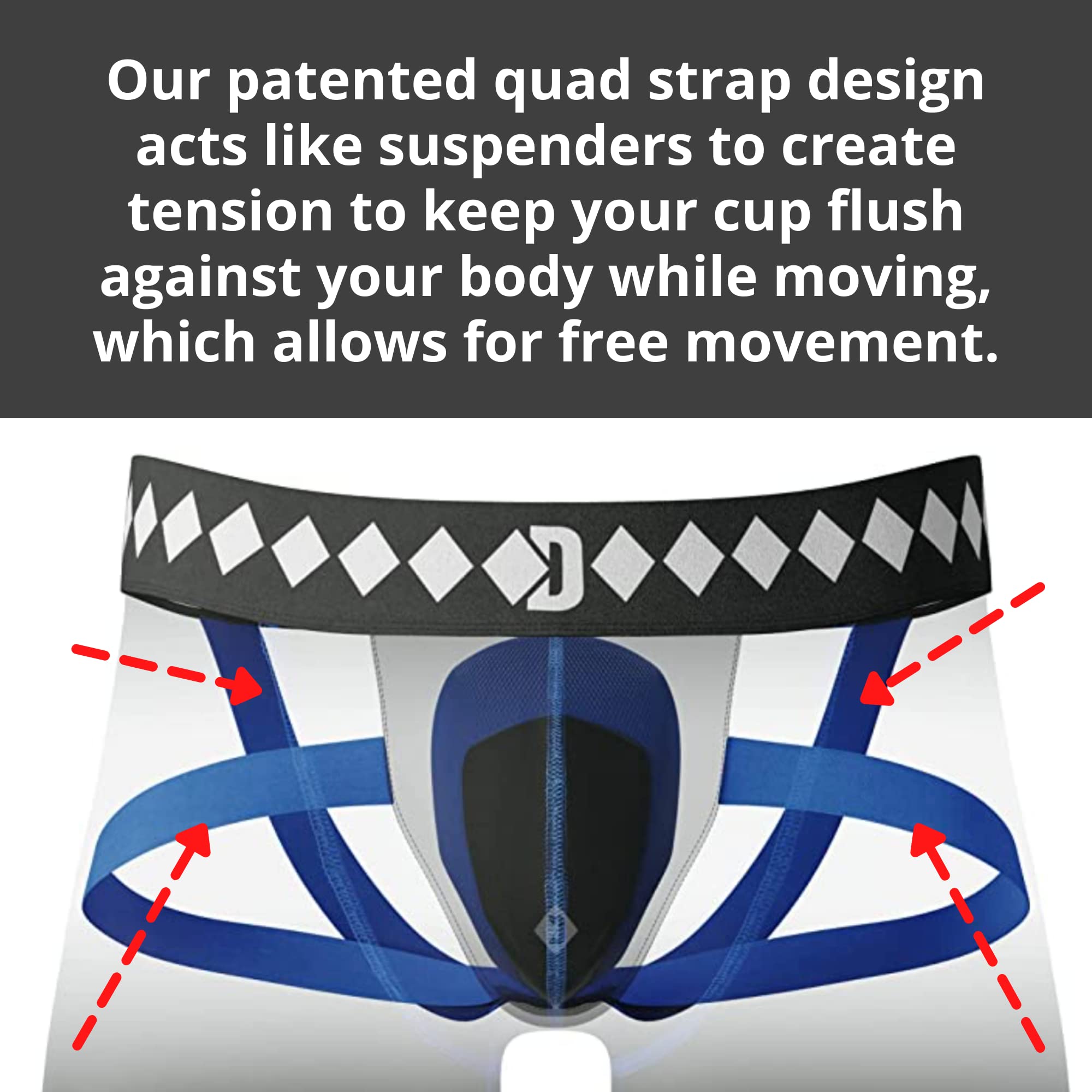 Diamond MMA Compression Jock Shorts with Protective Cup System - Premium Fight Gear for MMA, Boxing & Martial Arts Training